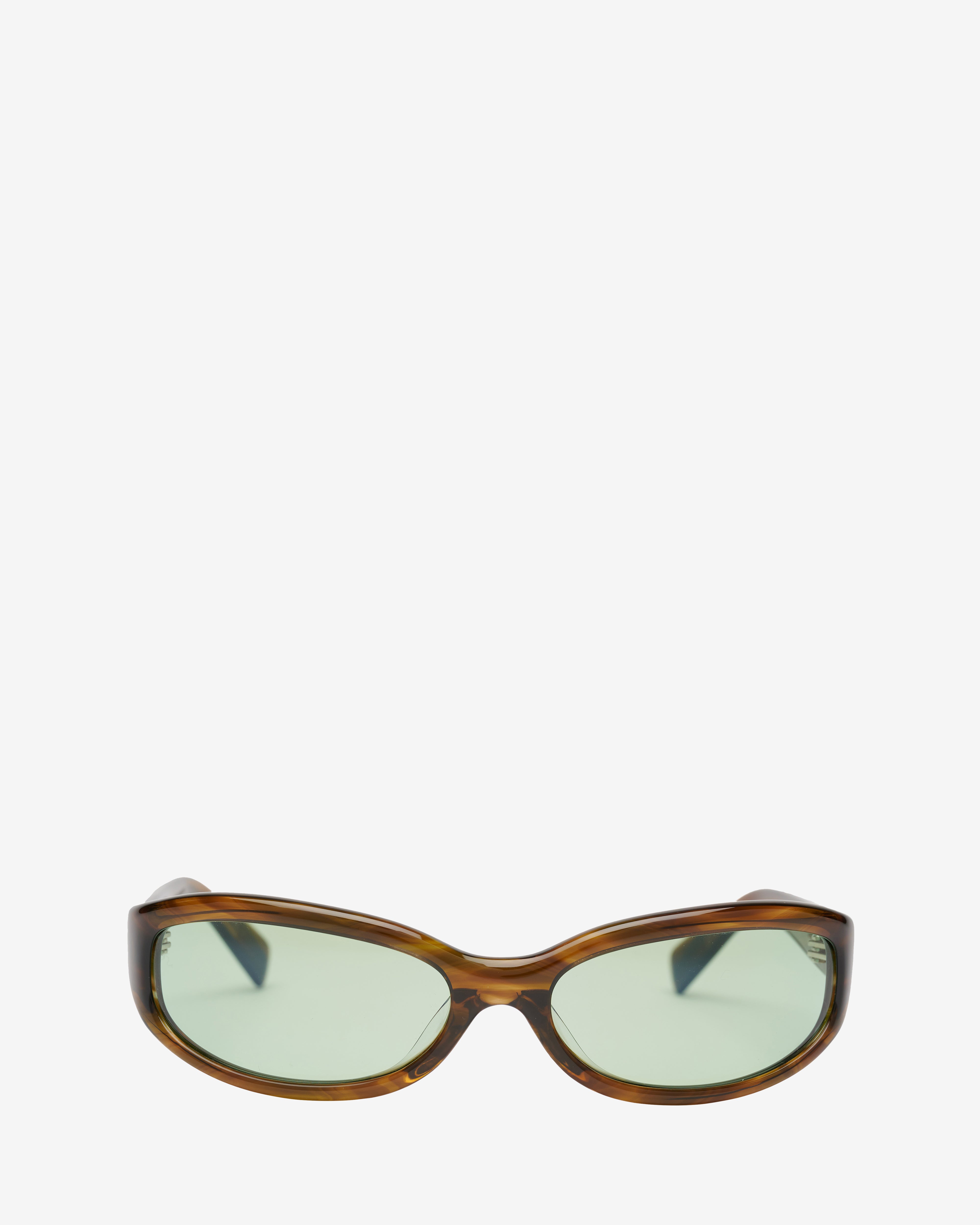 Brain Dead Bingo Sunglasses in Havana with Light Green Lenses Brain Dead Bingo Sunglasses – AKILA main image 4