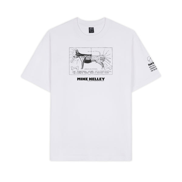 Brain Dead x Mike Kelly - Men's Territorial Dog T-Shirt - (White)
