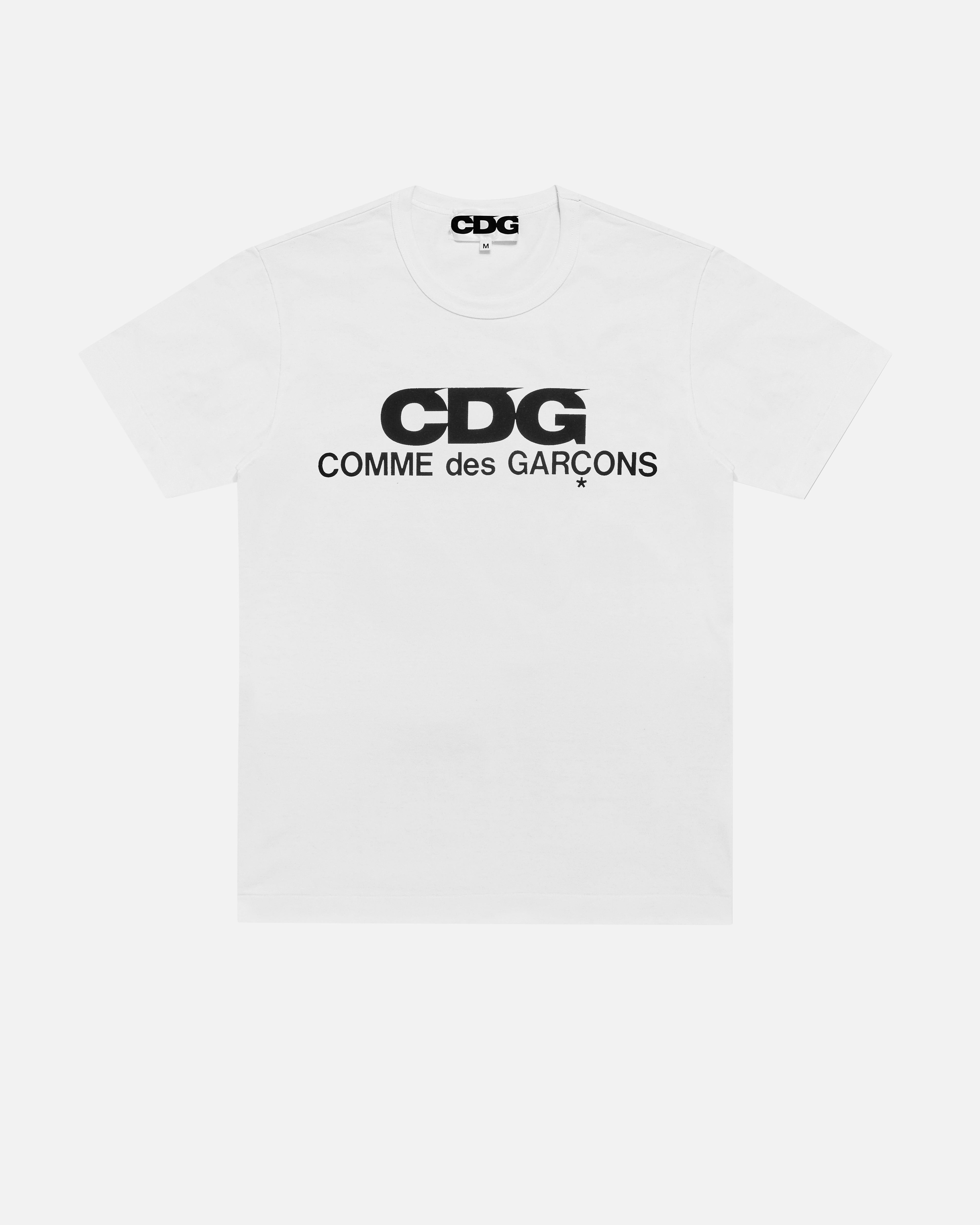 トップス 800 CDG SHIRT White Mixed Fabric Shirt S CDG: CDG Logo T-Shirt (White) | DSMNY E-SHOP