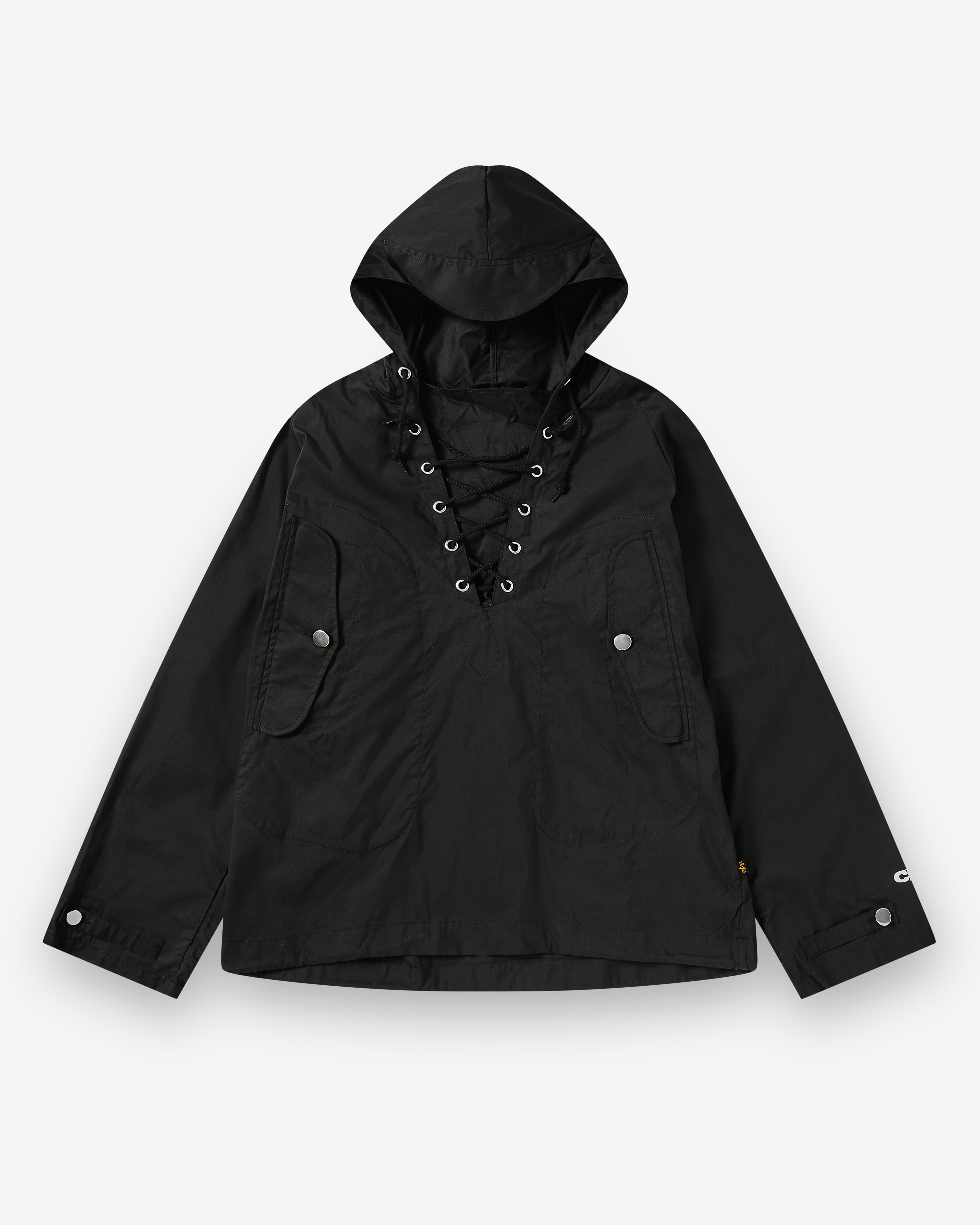 CDG ALPHA INDUSTRIES アノラックジャケット　ブラック　S CDG: Alpha Industries Anorak (Black) | DSMNY E-SHOP