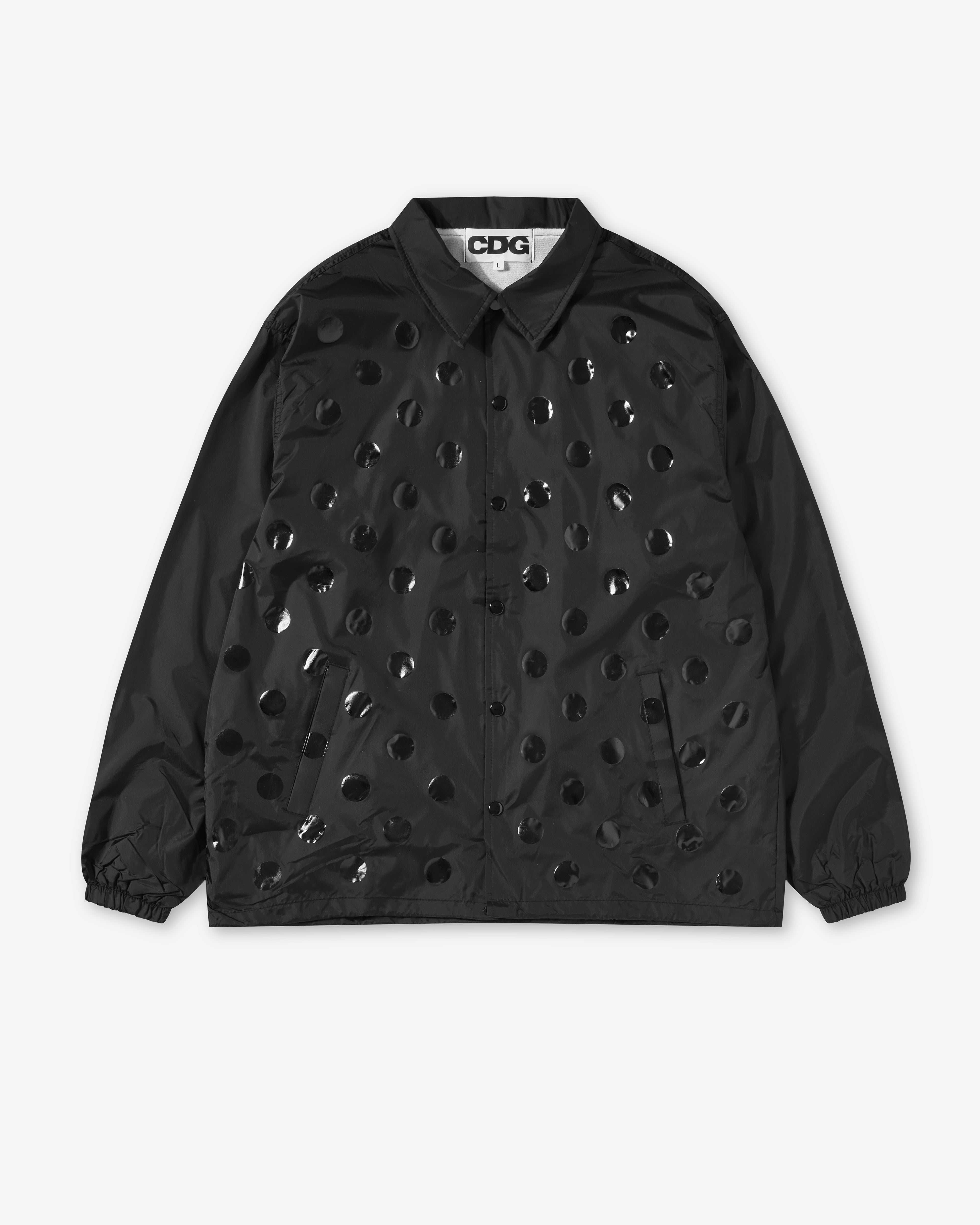 新品　HYPE GOLF DOT MOTIF COACH JACKET MOCA CDG3_586863_6480_1_ffbde06f-
