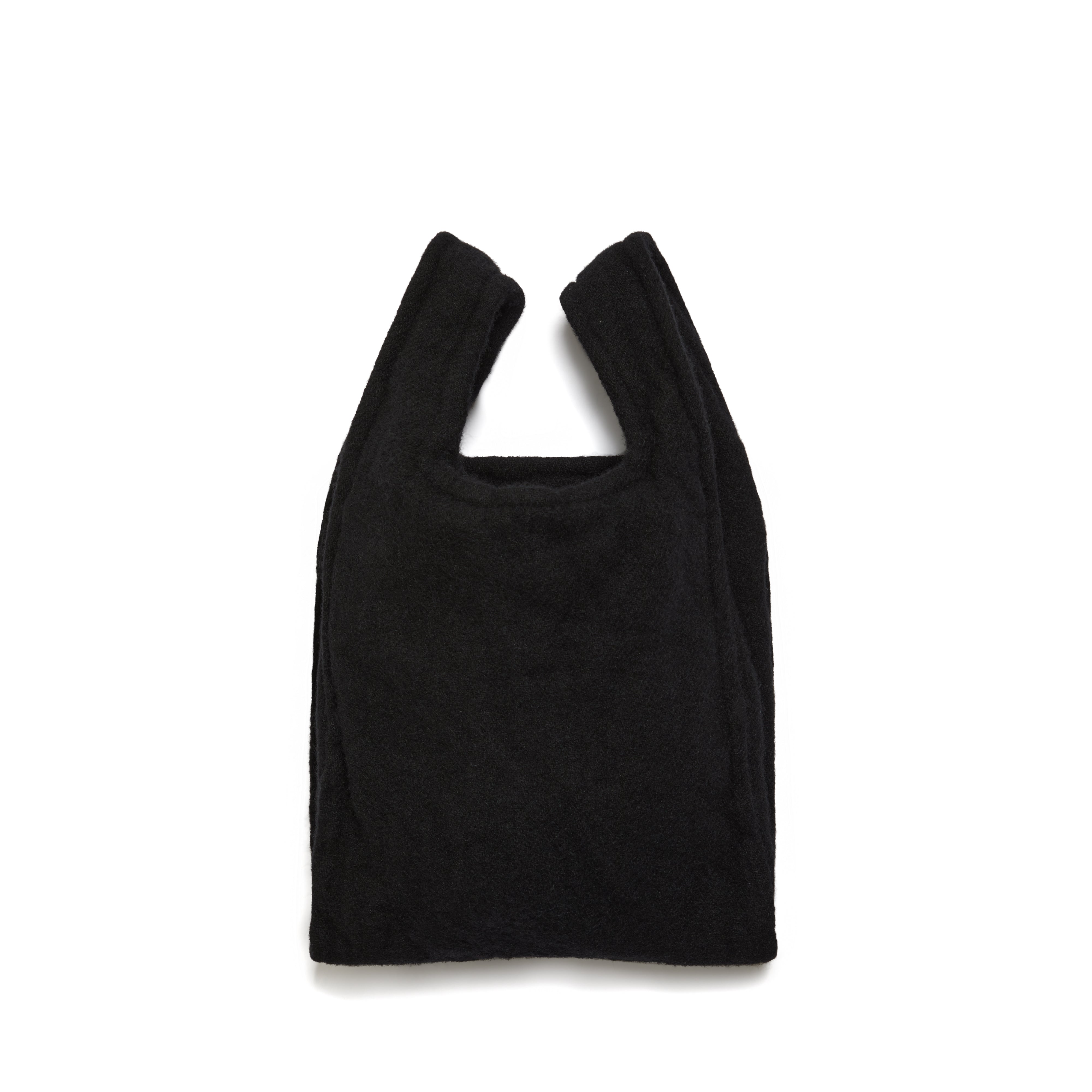 BLACK Comme des Garçons - Wool Tote Bag - (Black)