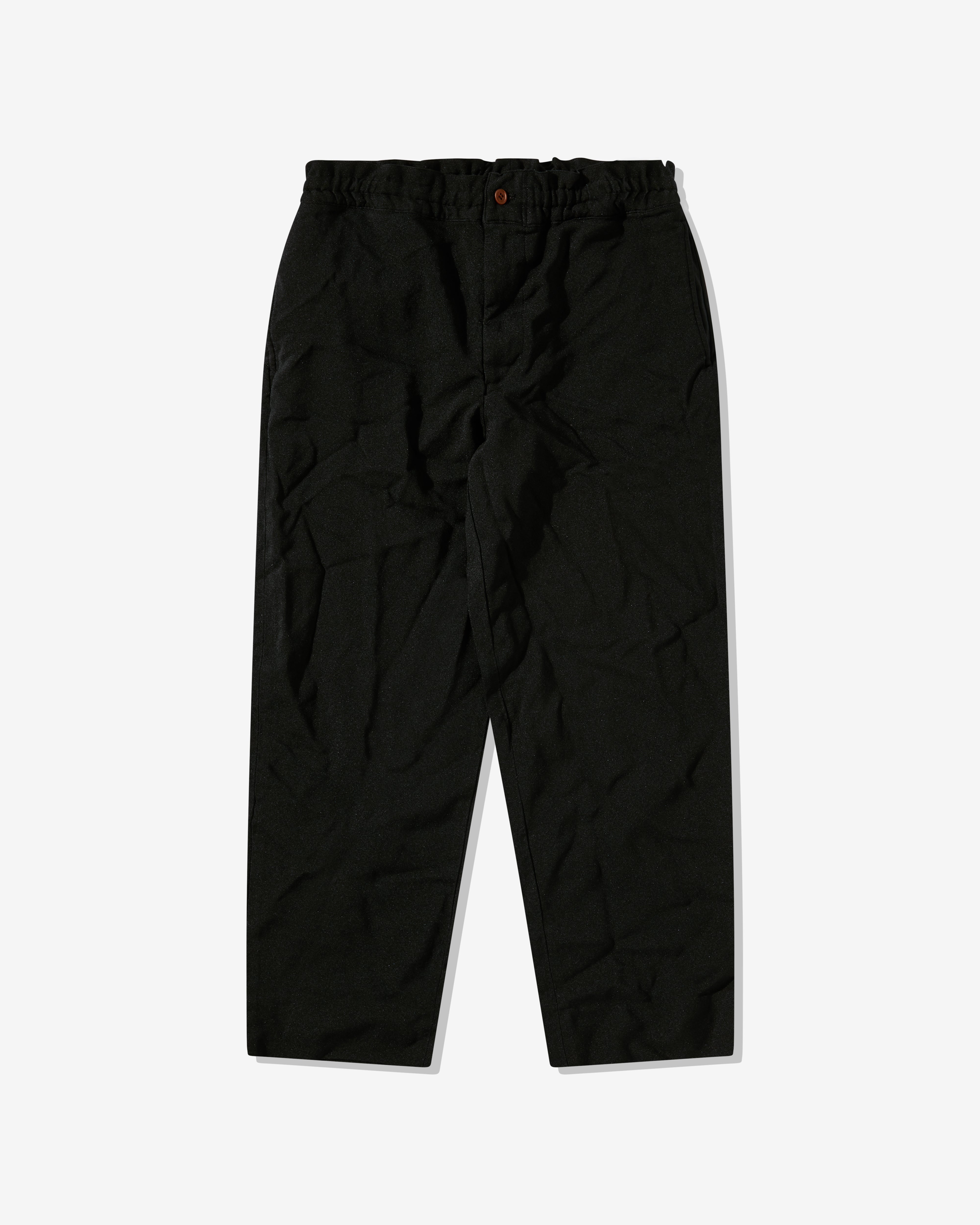 Black Comme Des Garçons - Tapered Drawcord Trousers - (Black)