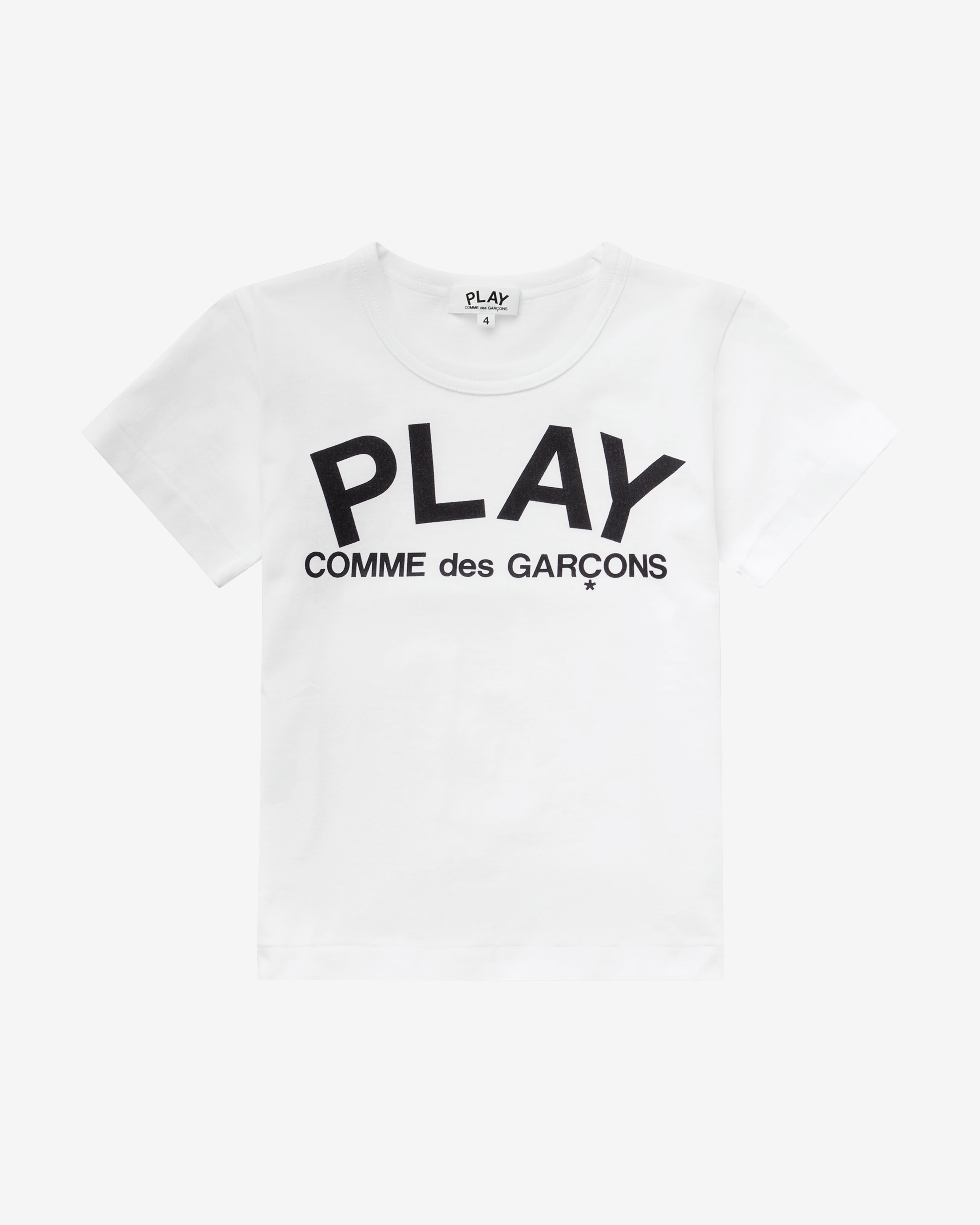 Play Comme des Garçons: Kid's T-Shirt (White) | DSMNY E-SHOP