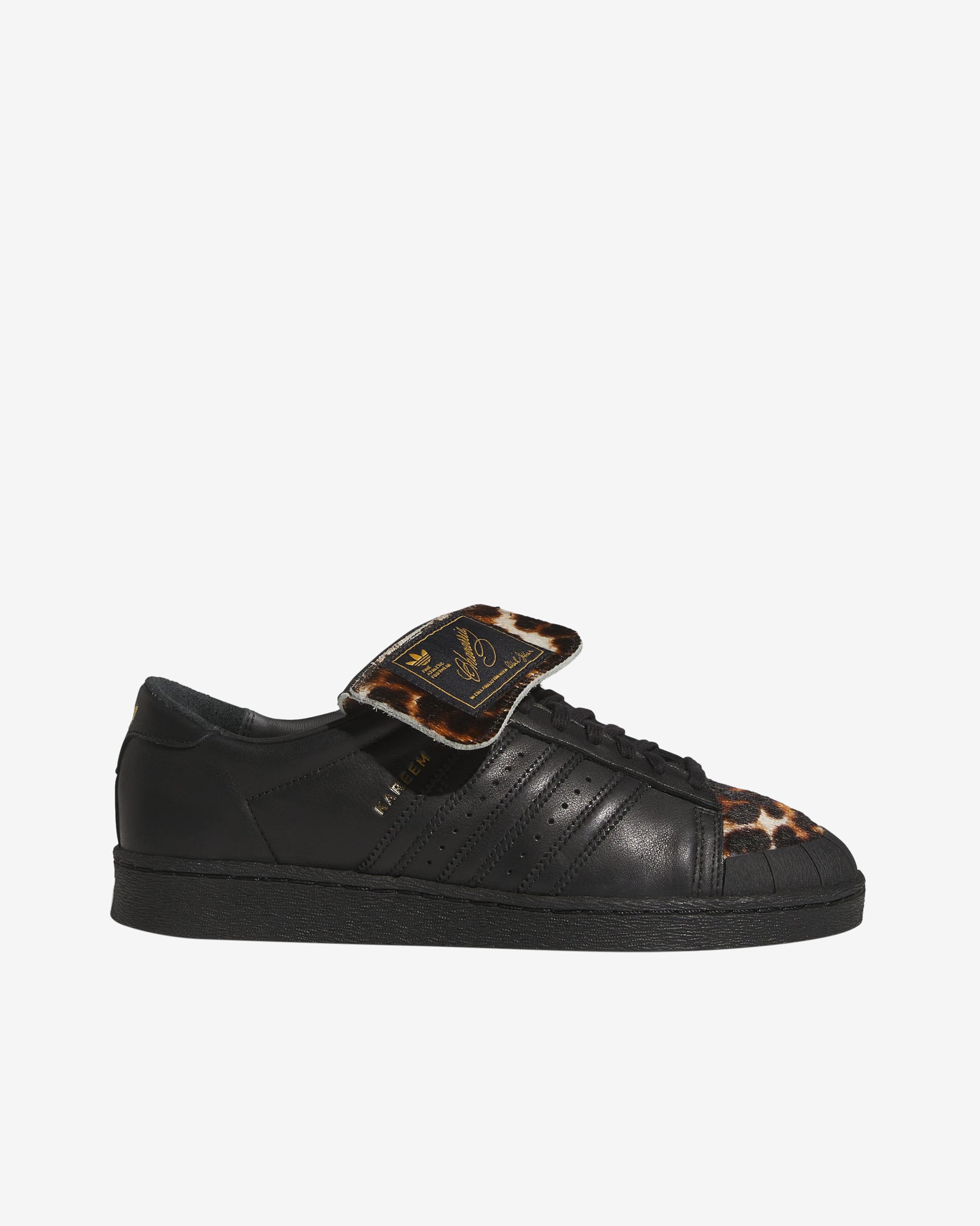 Adidas: Willy Chavarria Men's Jabbar Low Sneakers (Black/Animal