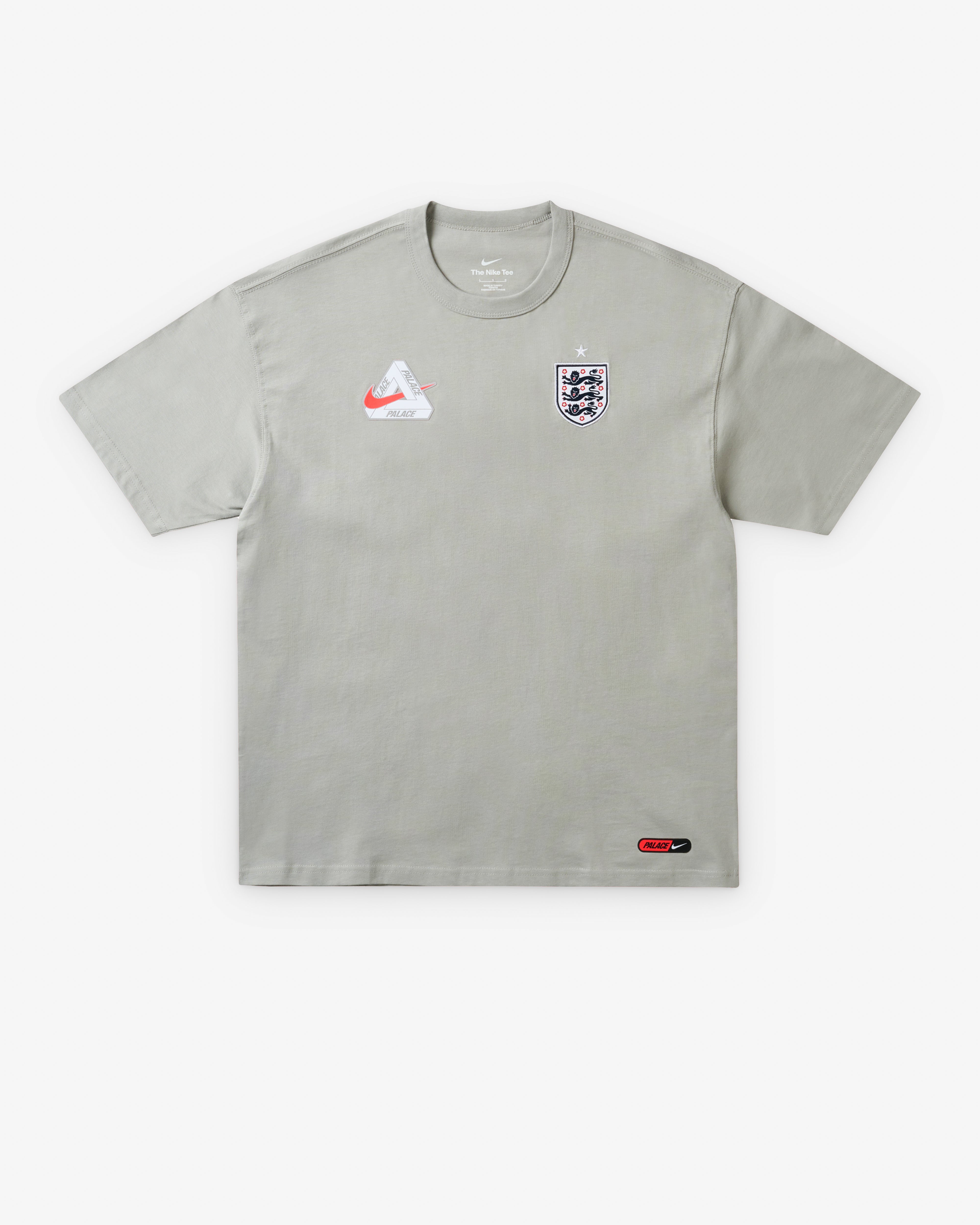 Nike: Men's Palace X England T-Shirt (Pewter Grey) | DSMNY E-SHOP