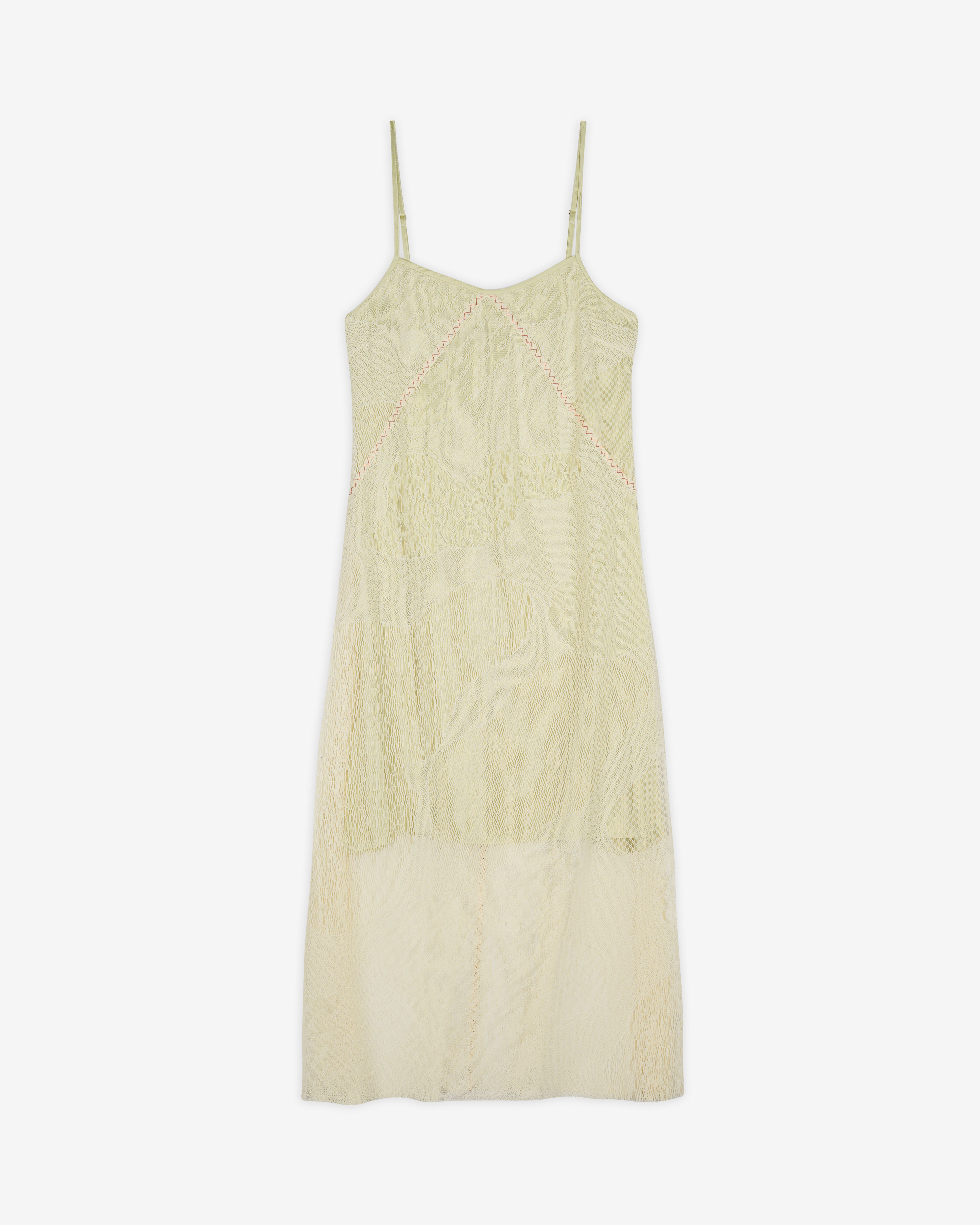 Brain Dead: Women's Engineered Cloud Mesh Slip Dress (Natural)