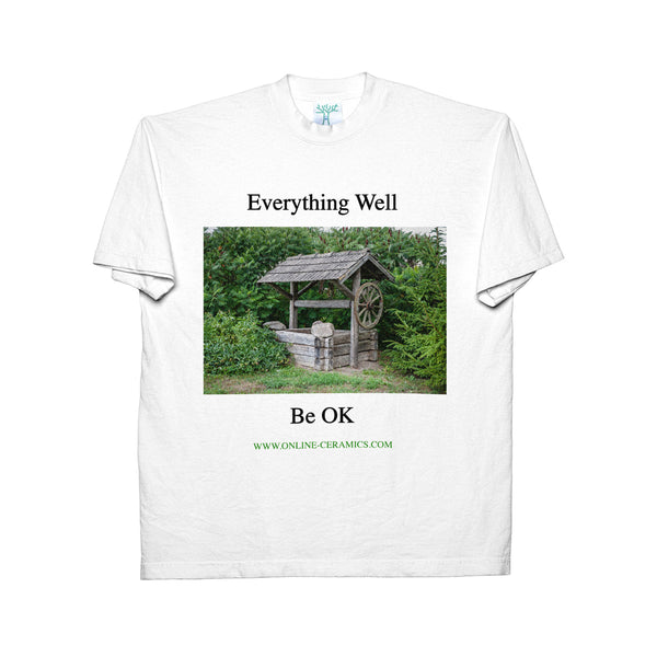Online Ceramics - Men's Everything Well Be Ok Tee - (White)