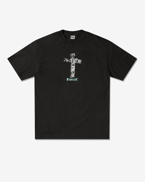 Fuct - Men's Money Crossed T-Shirt - (Black)