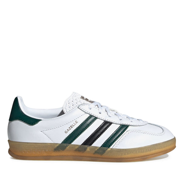 Adidas - Gazelle Indoor Sneakers - (White Green)