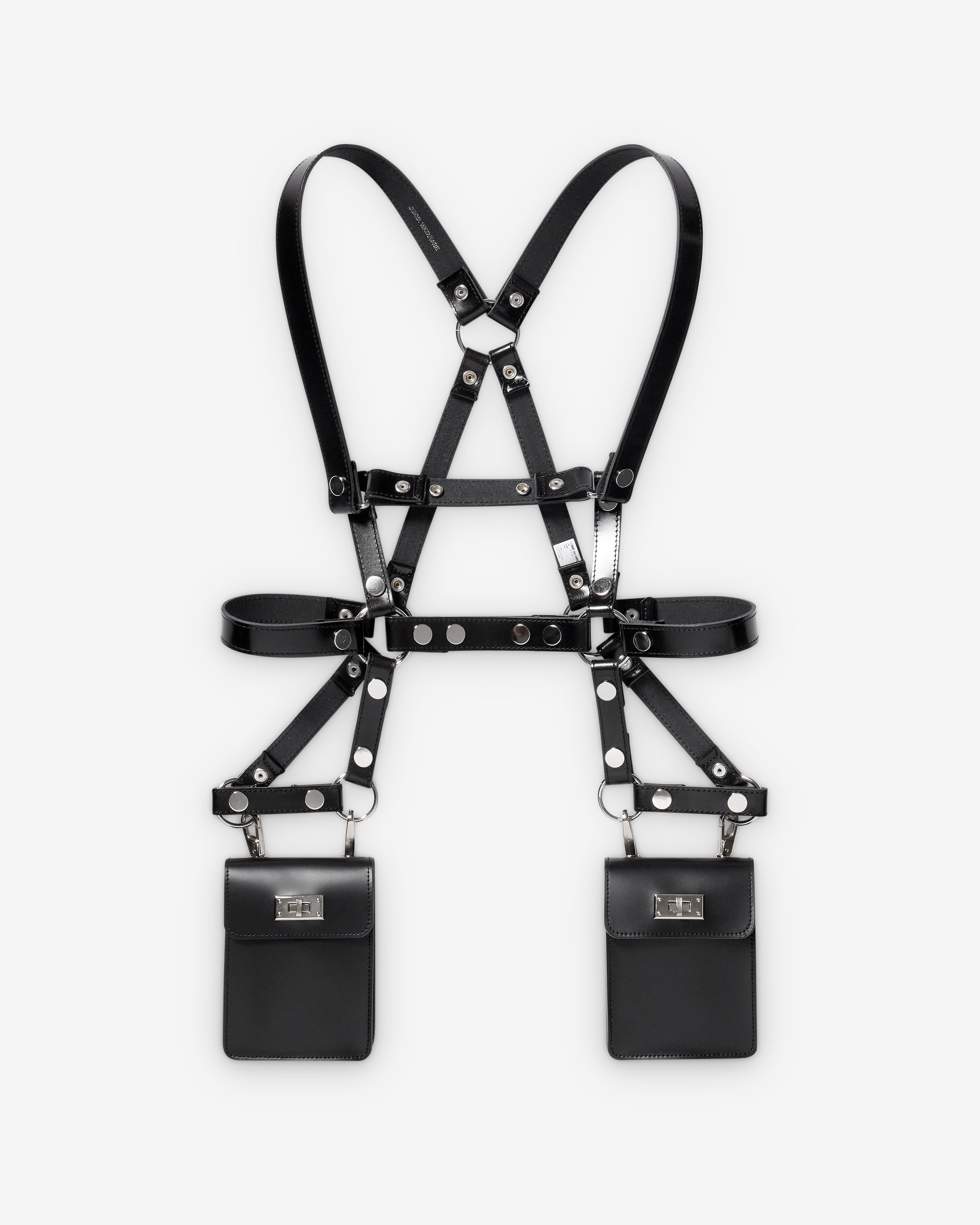 JUNYA WATANABE ハーネス アクセサリー Junya Watanabe: Women's Pouch Harness (Black) | DSMNY E-SHOP