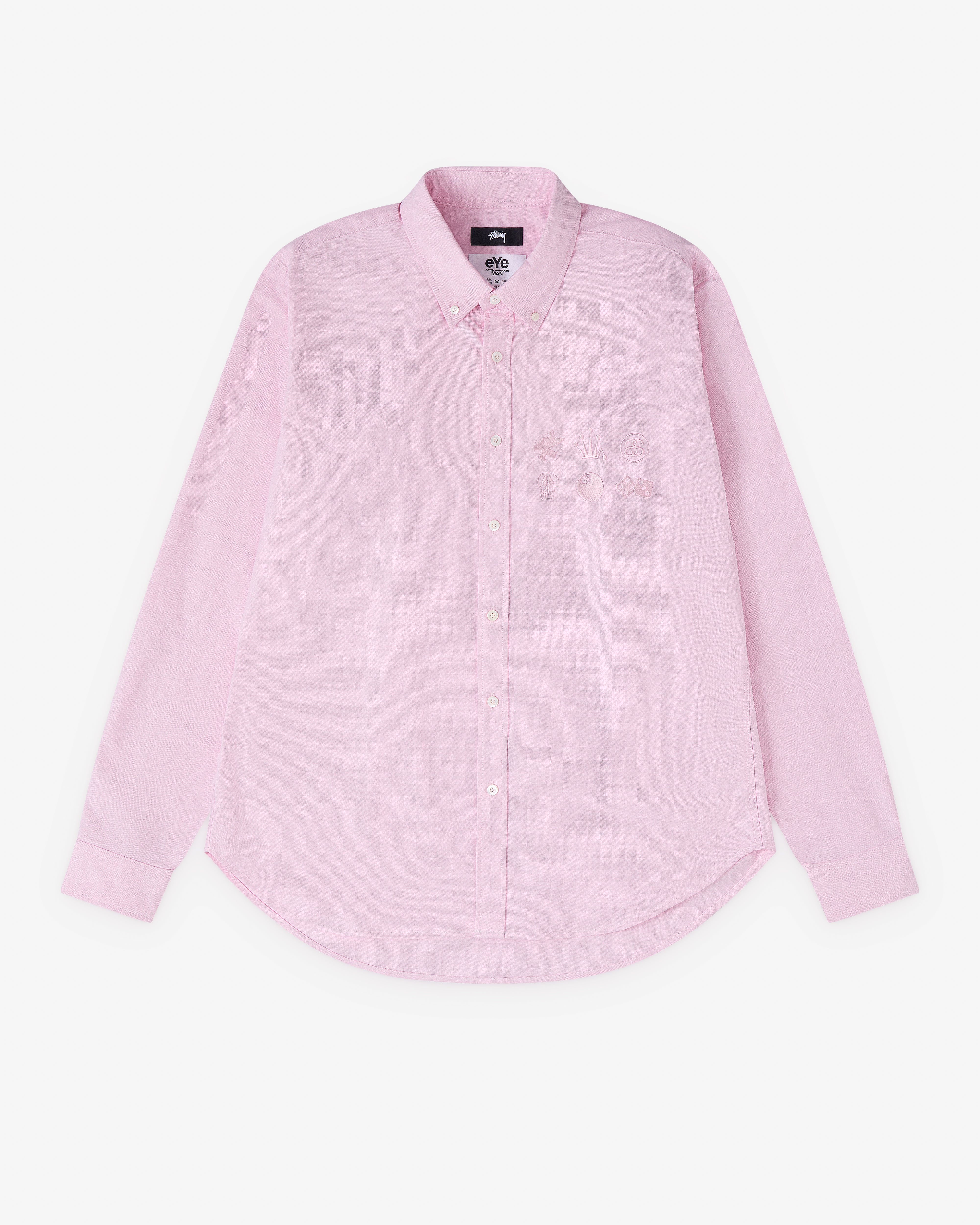 JUNYA WATANABE MAN PINK メッシュ シャツ eye Junya Watanabe Man: Men's Stüssy Oxford Shirt (Pink) | DSMNY E