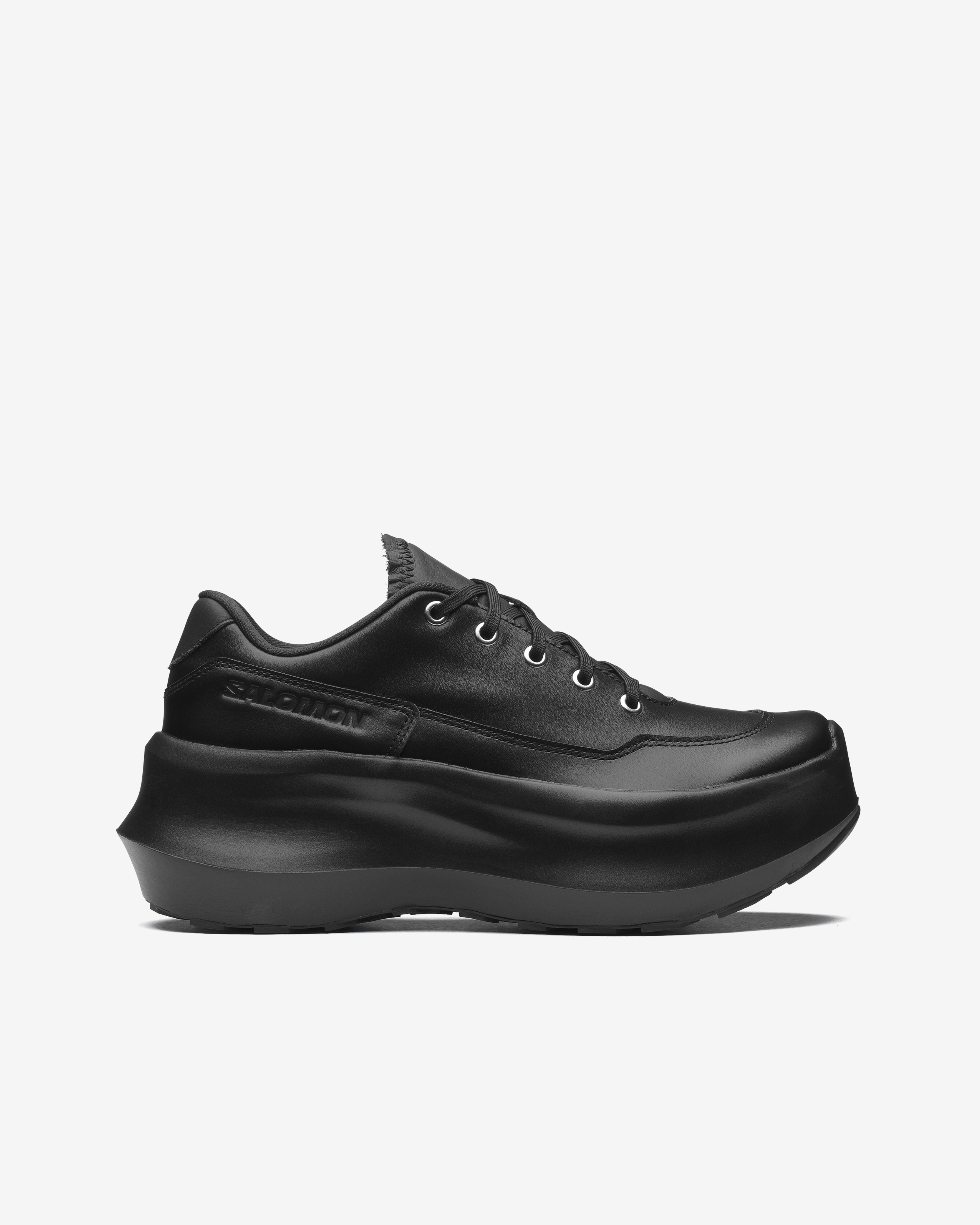 Comme des Garçons: Women's Salomon SR811 Platform Sneakers (Black