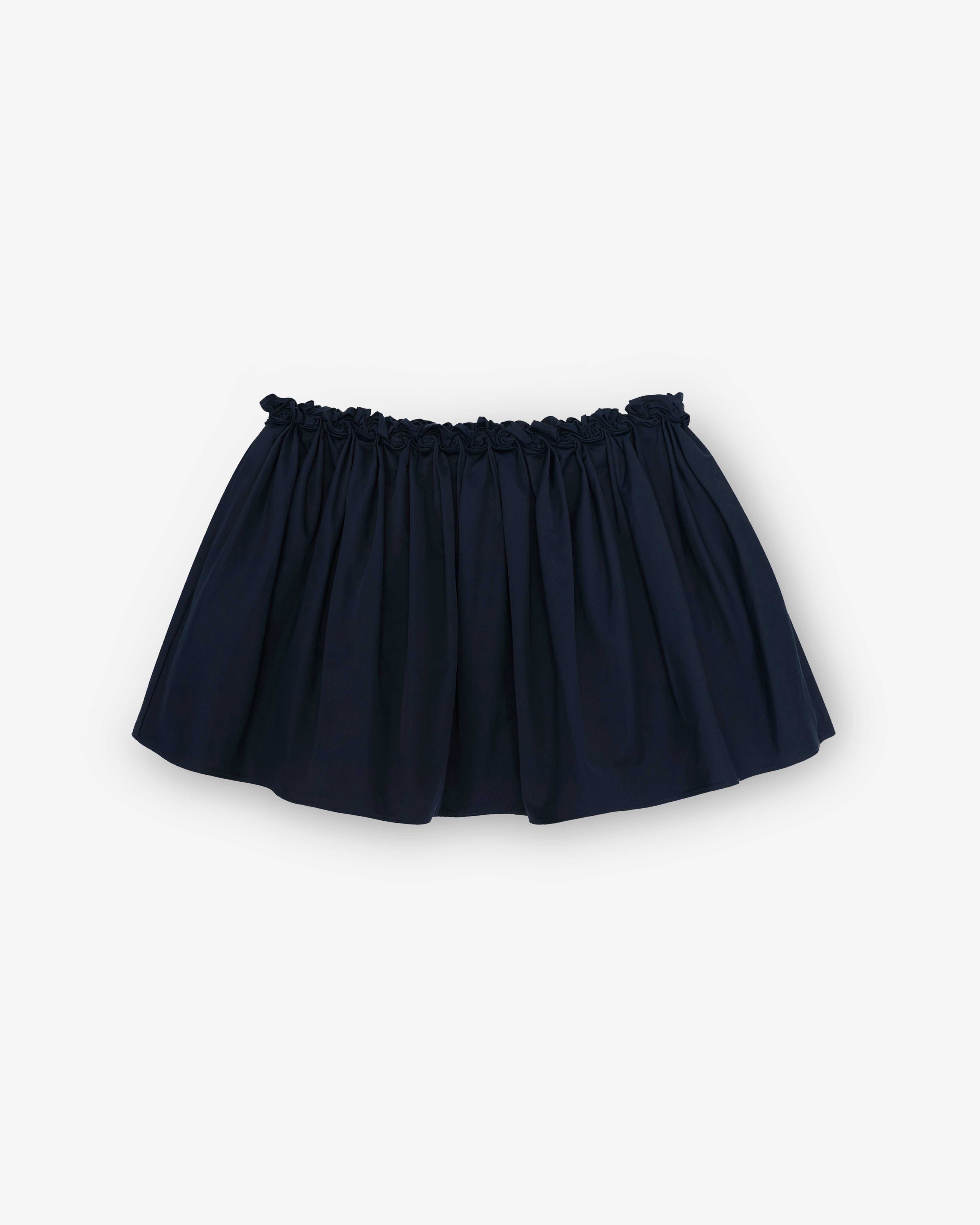 SHUSHU/TONG: Women's Floral Waist Short Skirt (Navy) | DSMNY