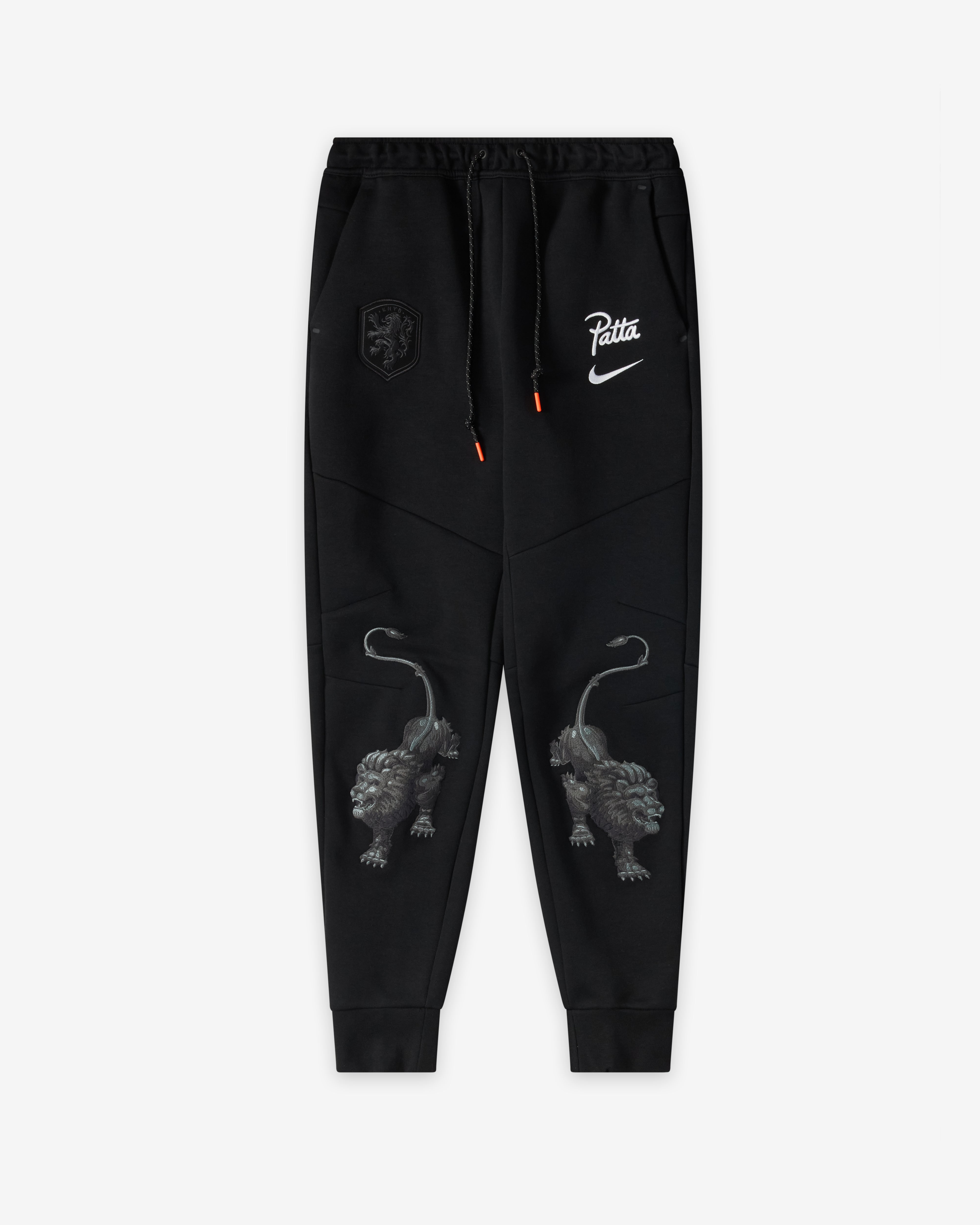 Nike: Men's Patta X Netherlands Tech Fleece Jogger (Black/White