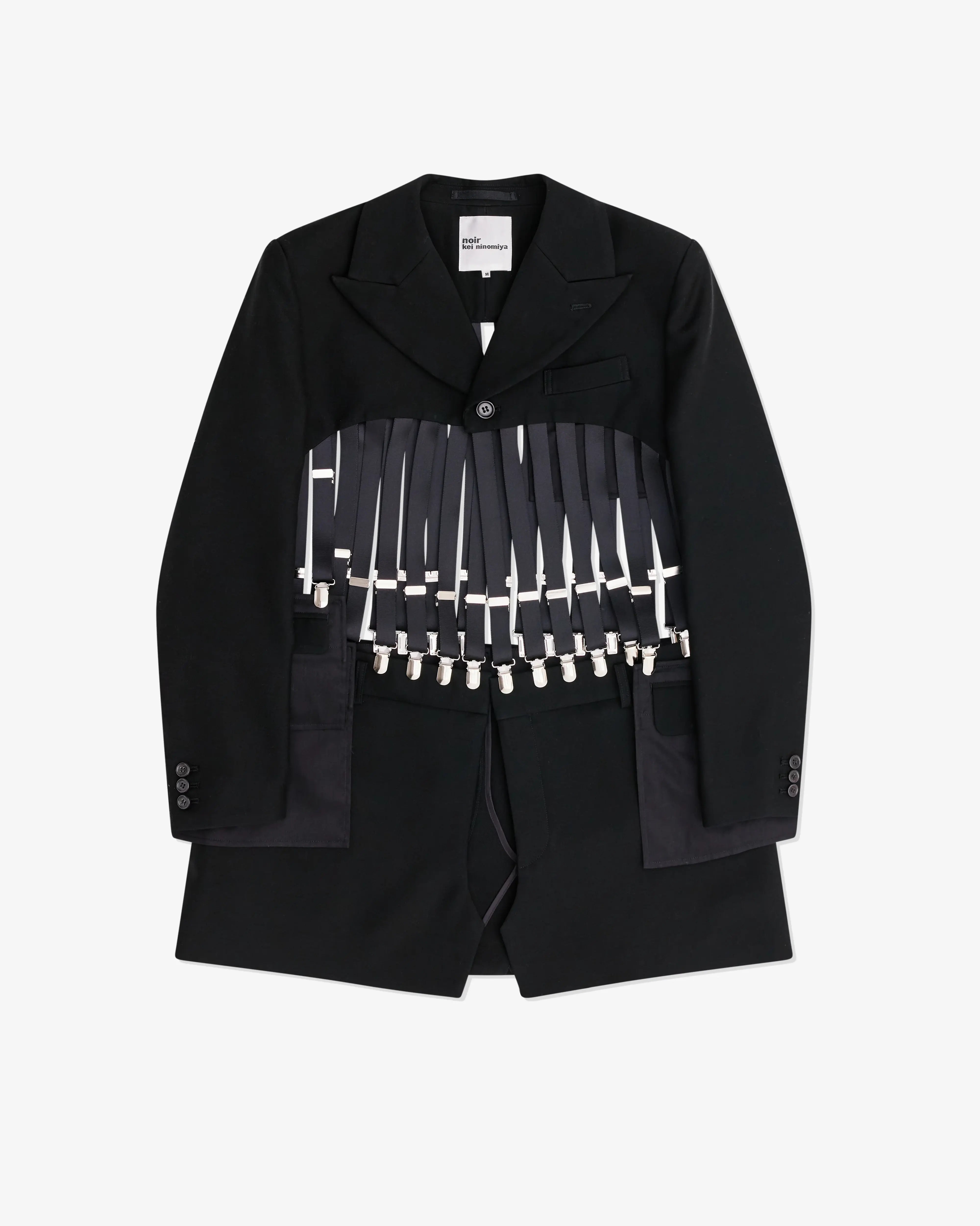 今期)Noir Kei Ninomiya ジャケット ブラック 今期)Noir Kei Ninomiya ジャケット ブラック