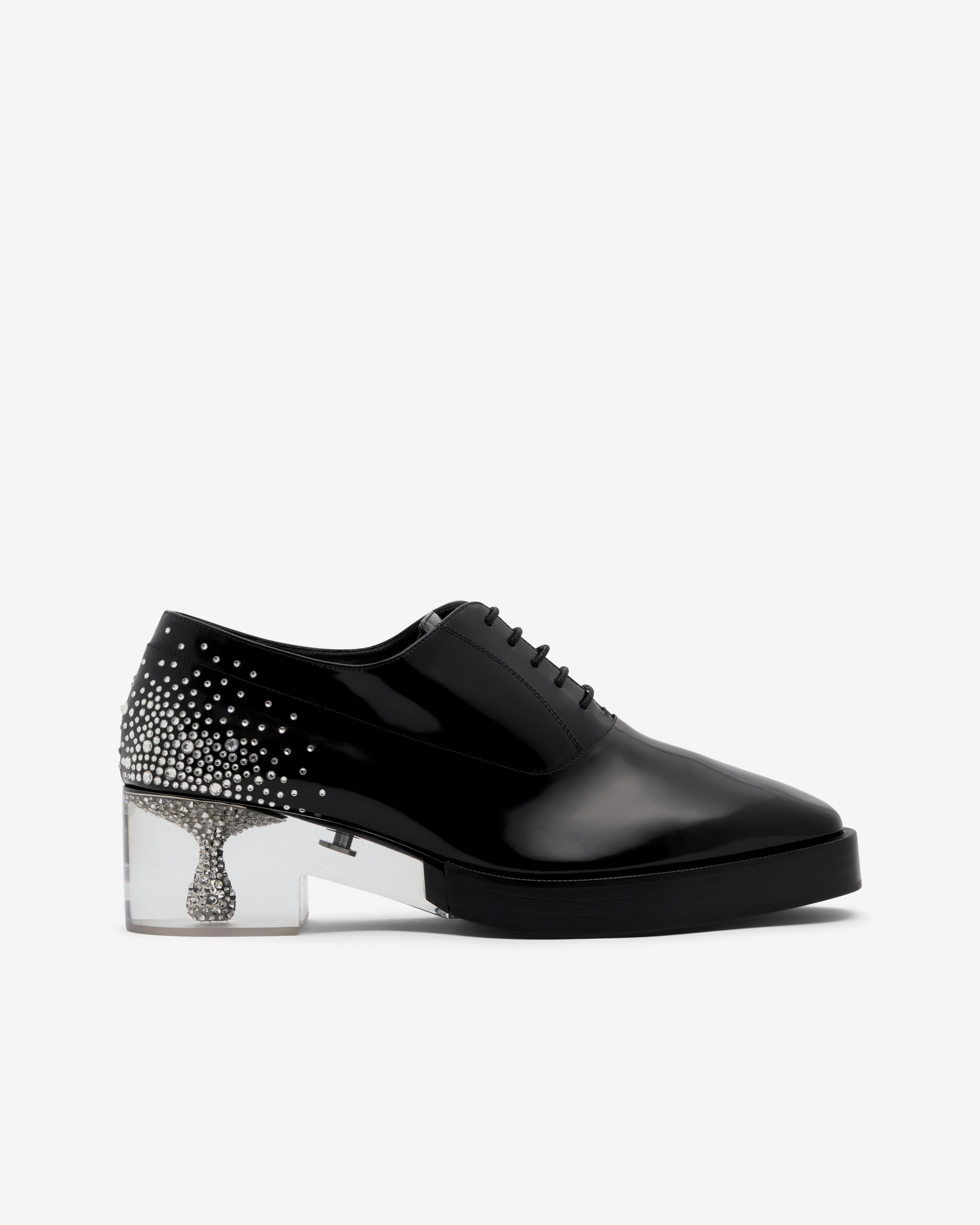 noir kei ninomiya: Women's Jimmy Choo Crystal Shoe (Black) | DSMNY