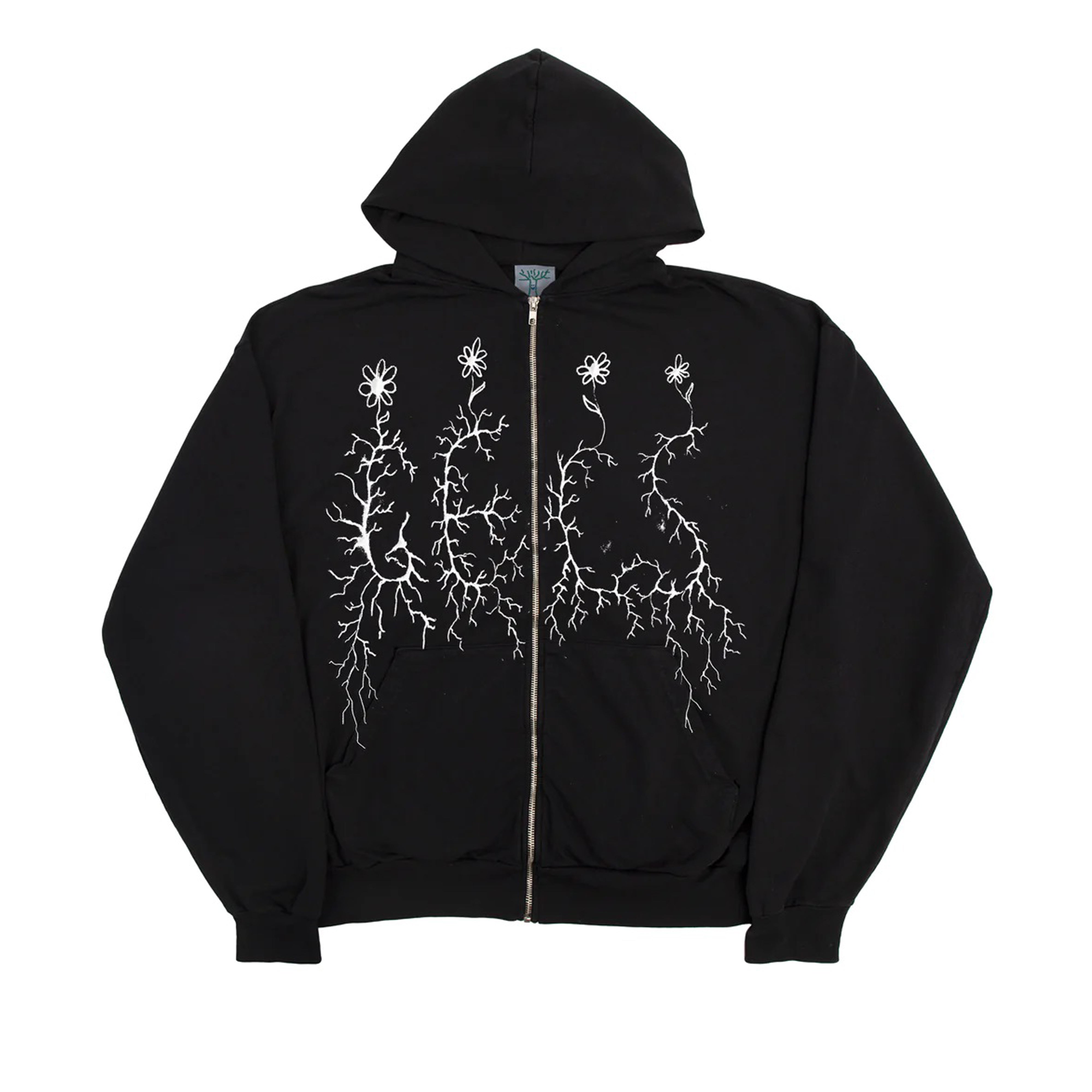 Online Ceramics x 100 Gecs - Men's Logo Black Zip-Up Hoodie - (Black)