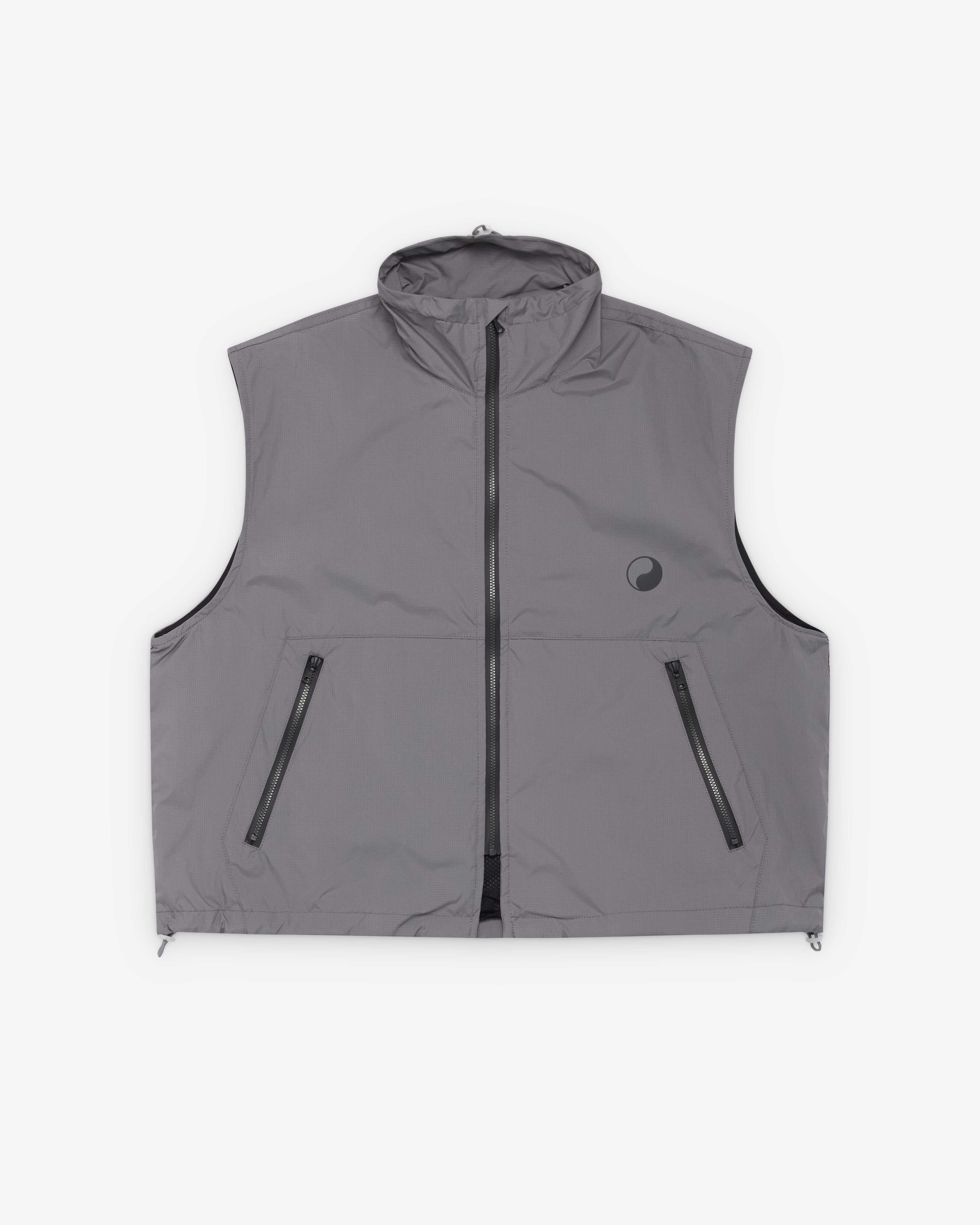 トップス Our Legacy Ice Grey Cable Vest 48 Our Legacy Work Shop: Men's Sports Running Gilet (Grey) | DSMNY E-SHOP