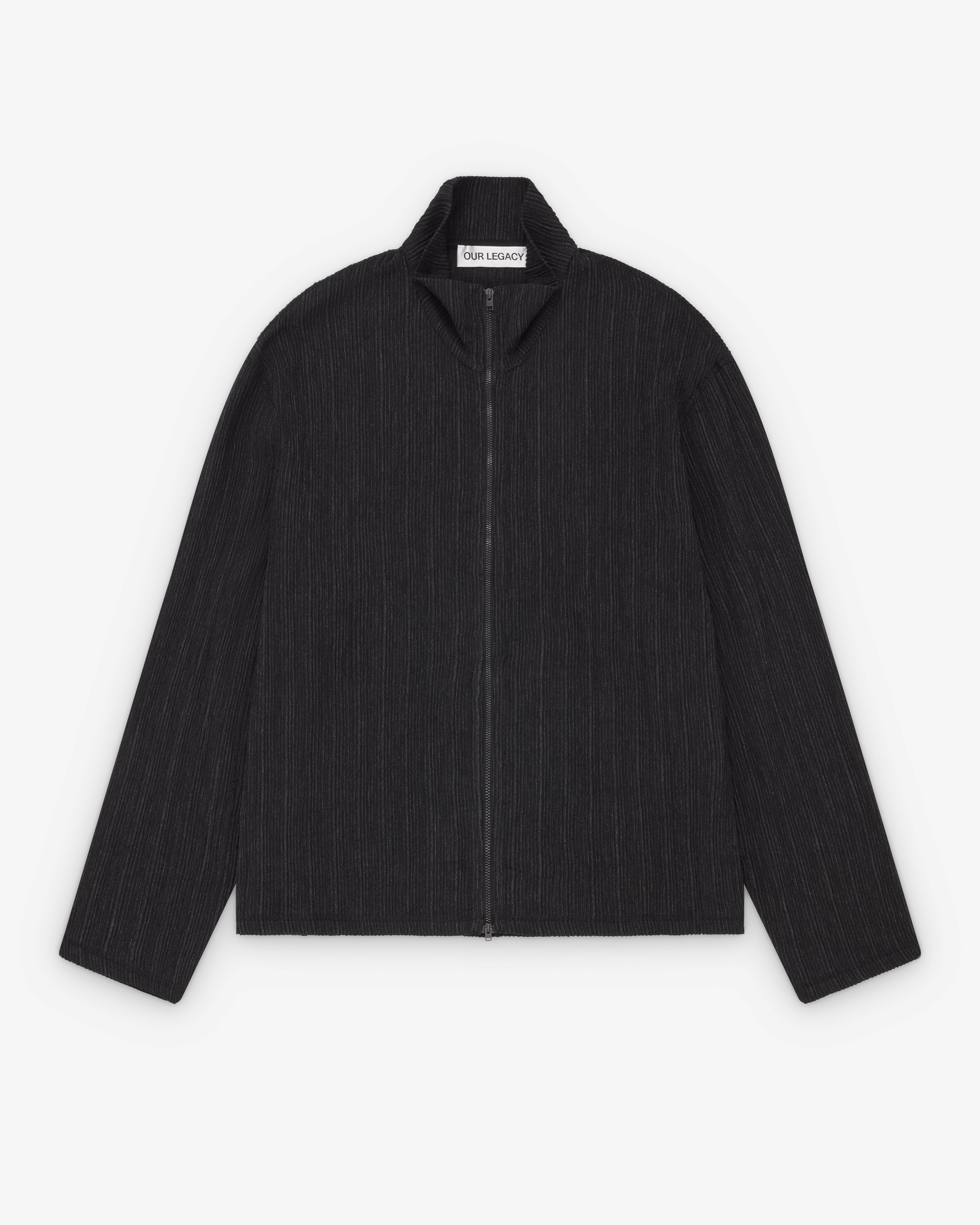 Our Legacy: Men's Shrunken Fullzip (Obsidian Depth Woolcose Ridge
