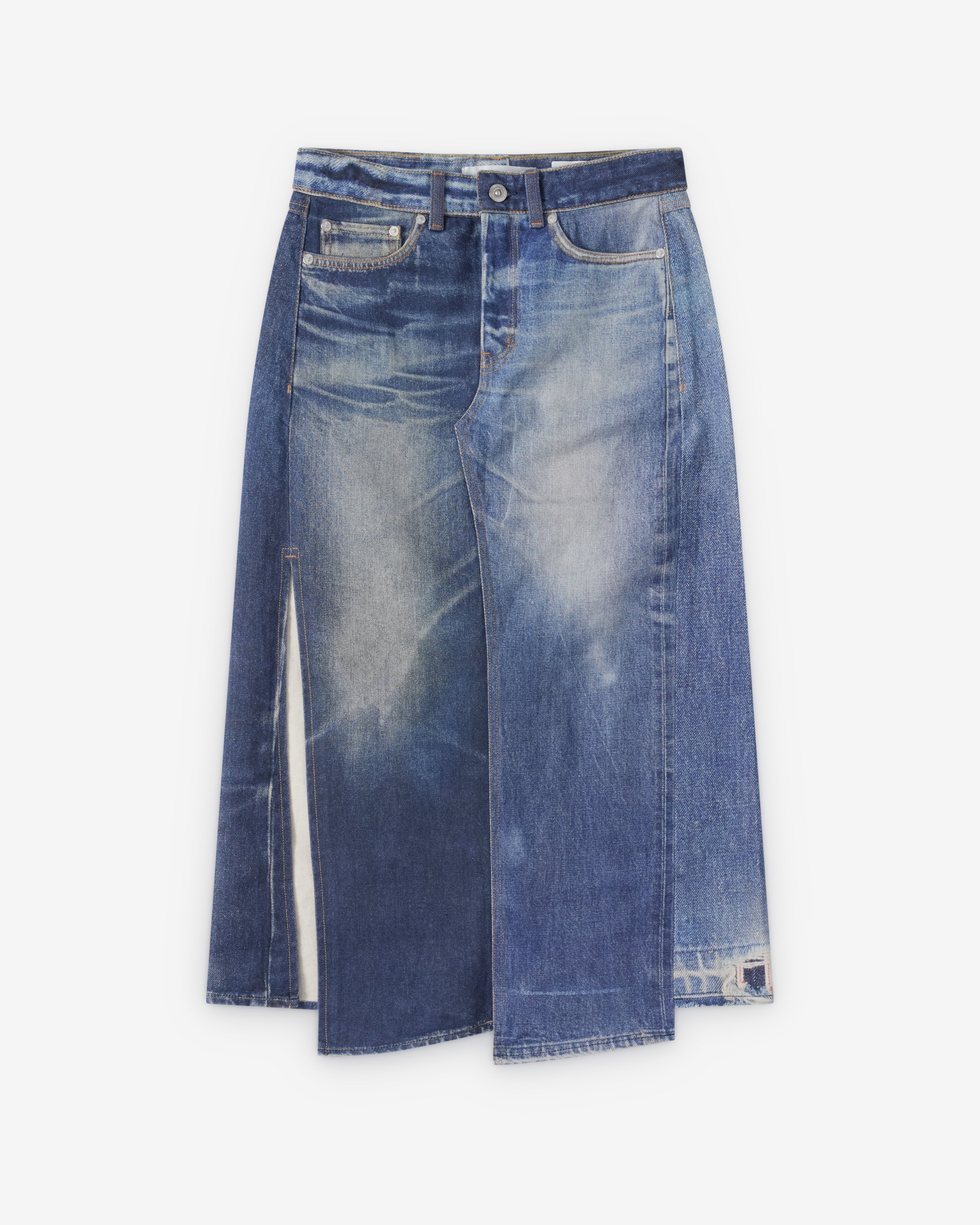 Our Legacy: Women's Craft Skirt (Azure Print) | DSMNY E-SHOP