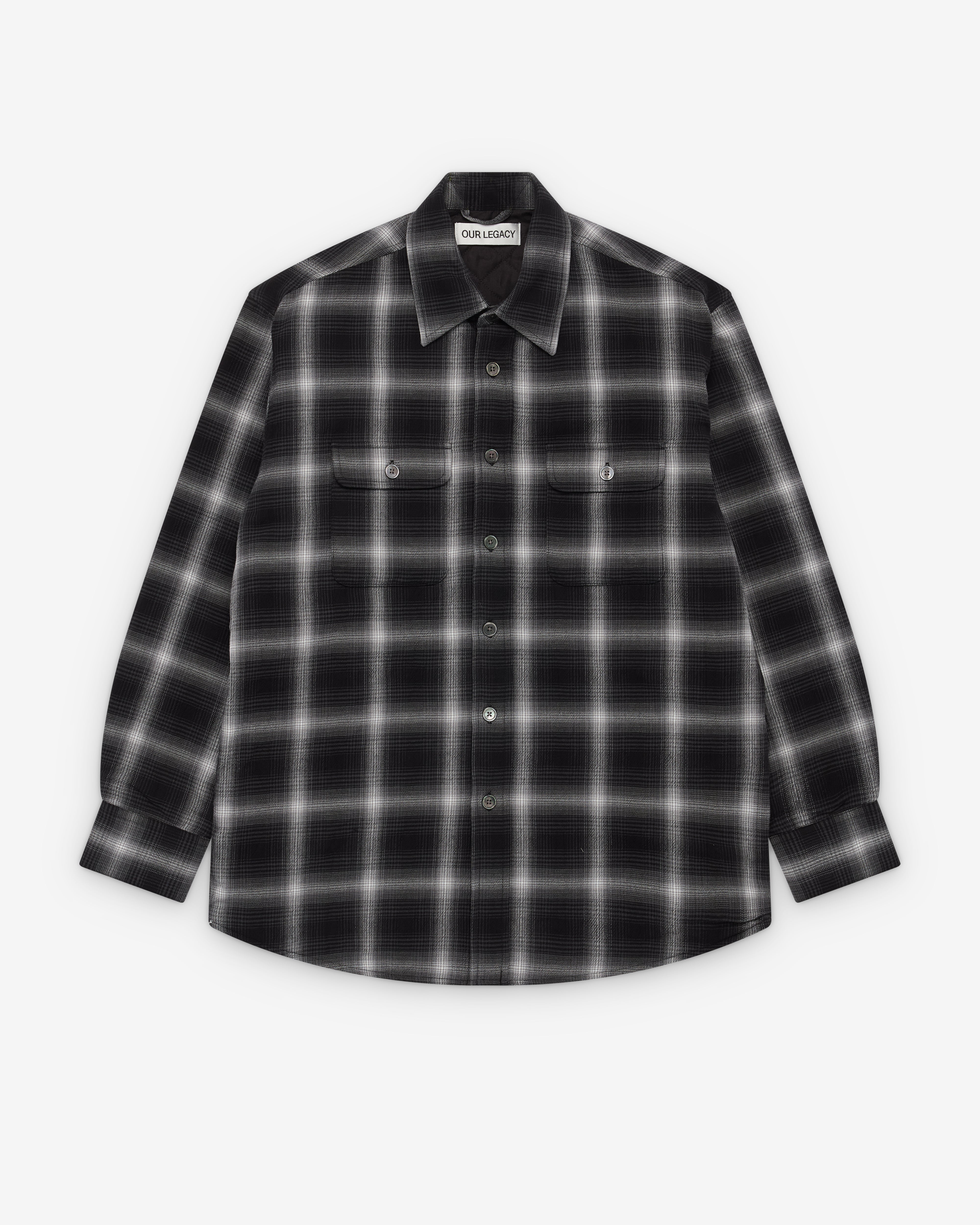 に*ん様 OUR LEGACY MOSS SHIRT Our Legacy: Men's Moss Shirt (Shadow Trial Check) | DSMNY E-SHOP