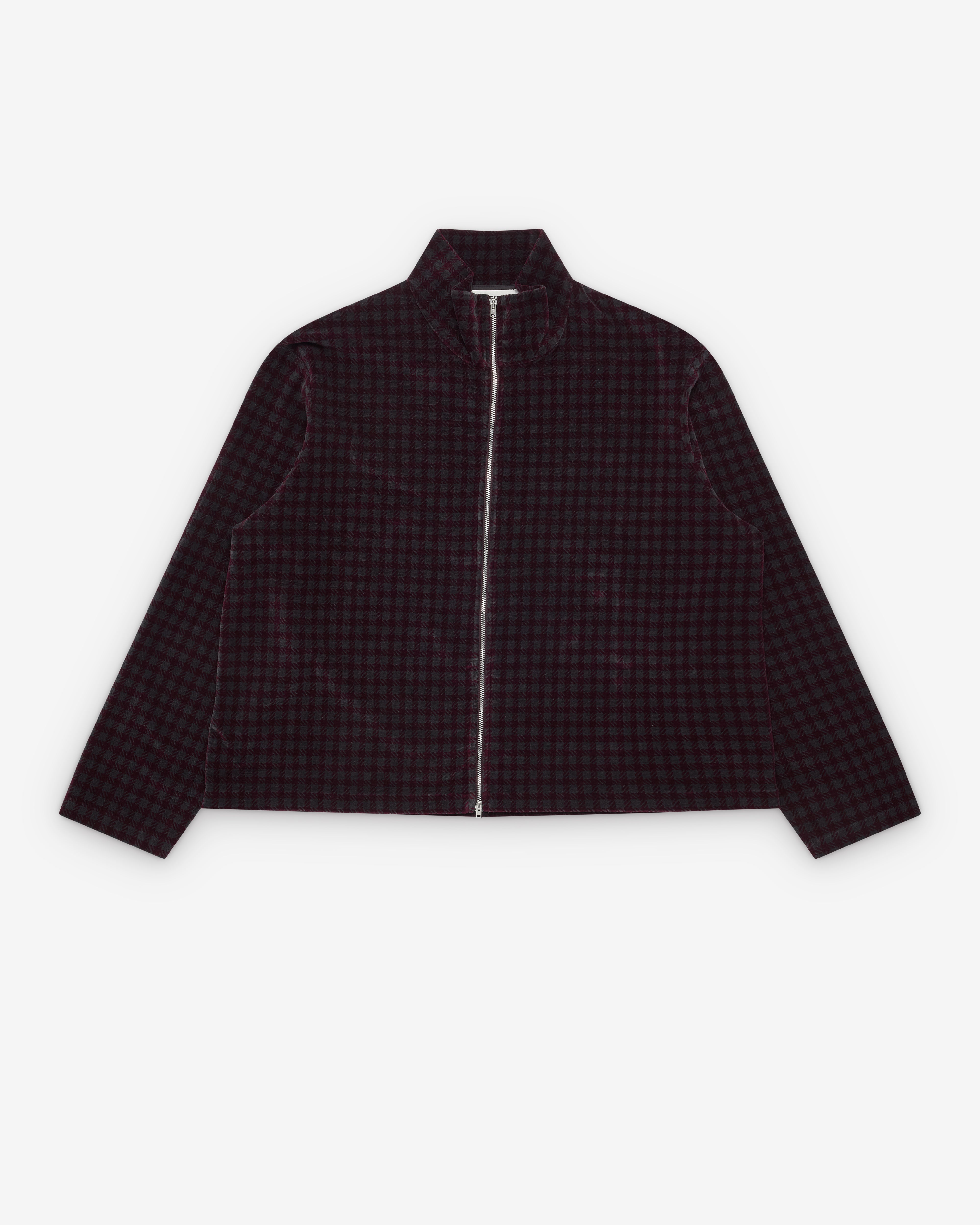 Our Legacy: Men's Shrunken Full Zip (Merlot Houdini) | DSMNY E-SHOP