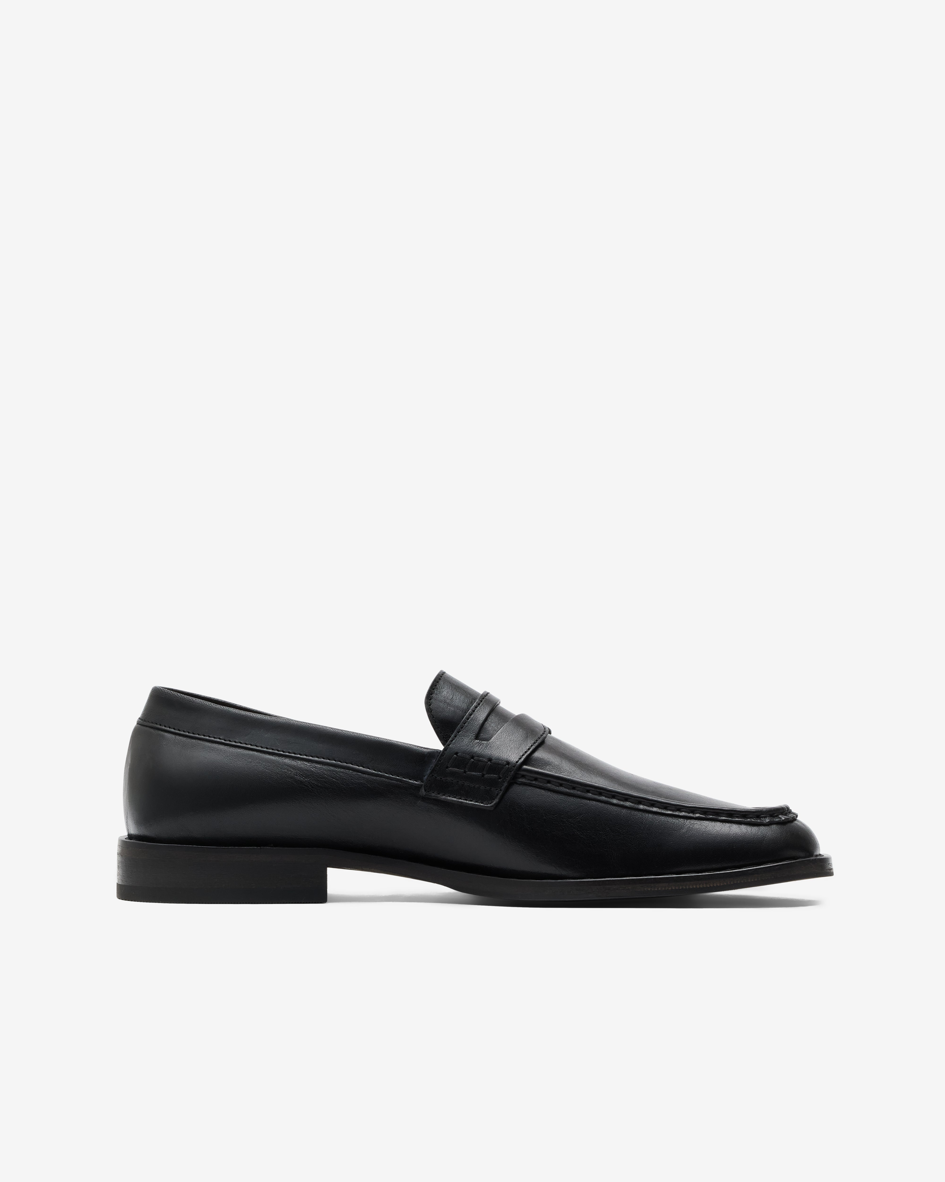 Our Legacy: Women's Light Loafer (True Dyed Black Leather) | DSMNY