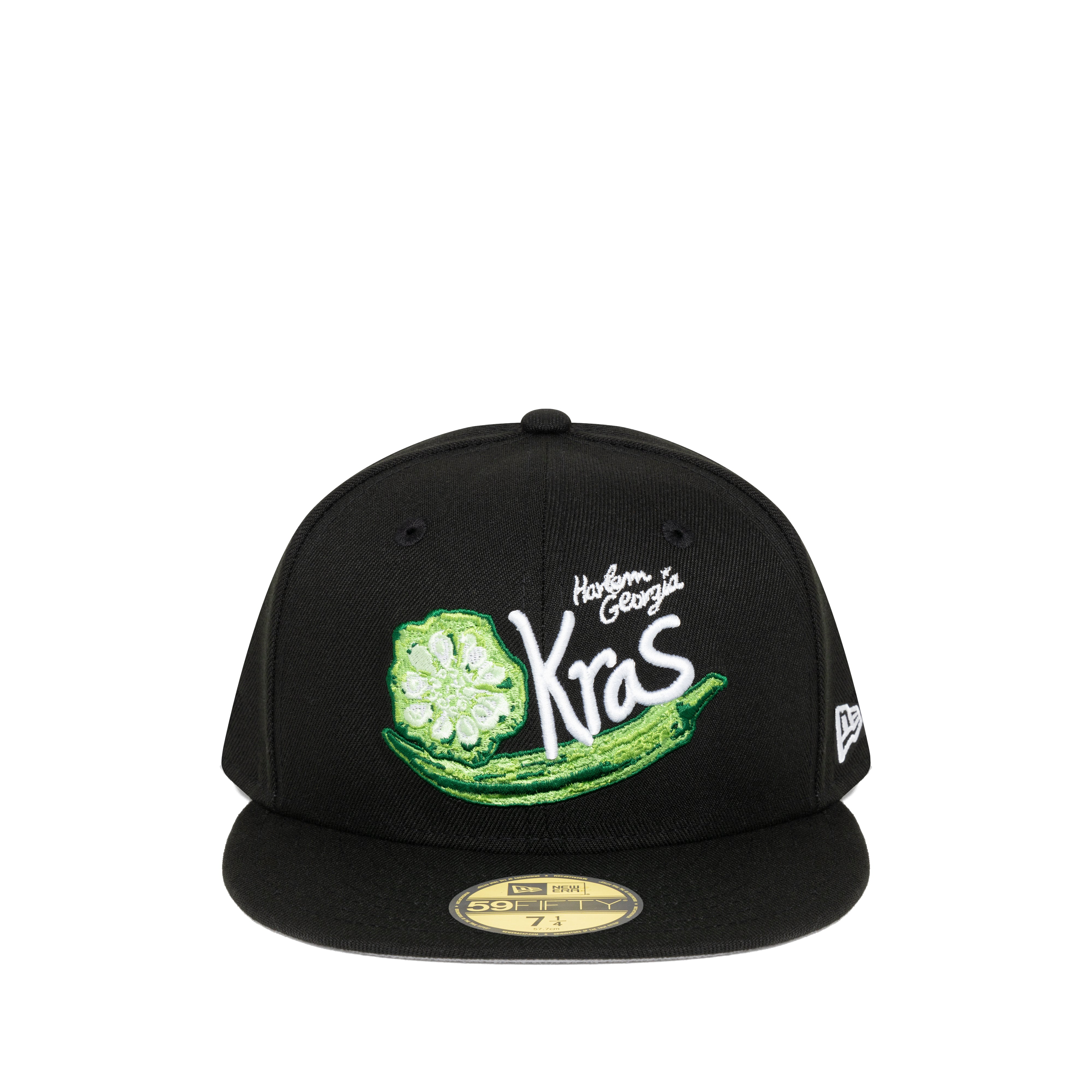 Denim Tears The Harlem Okras 59/50 Hat (Black) DSMNY