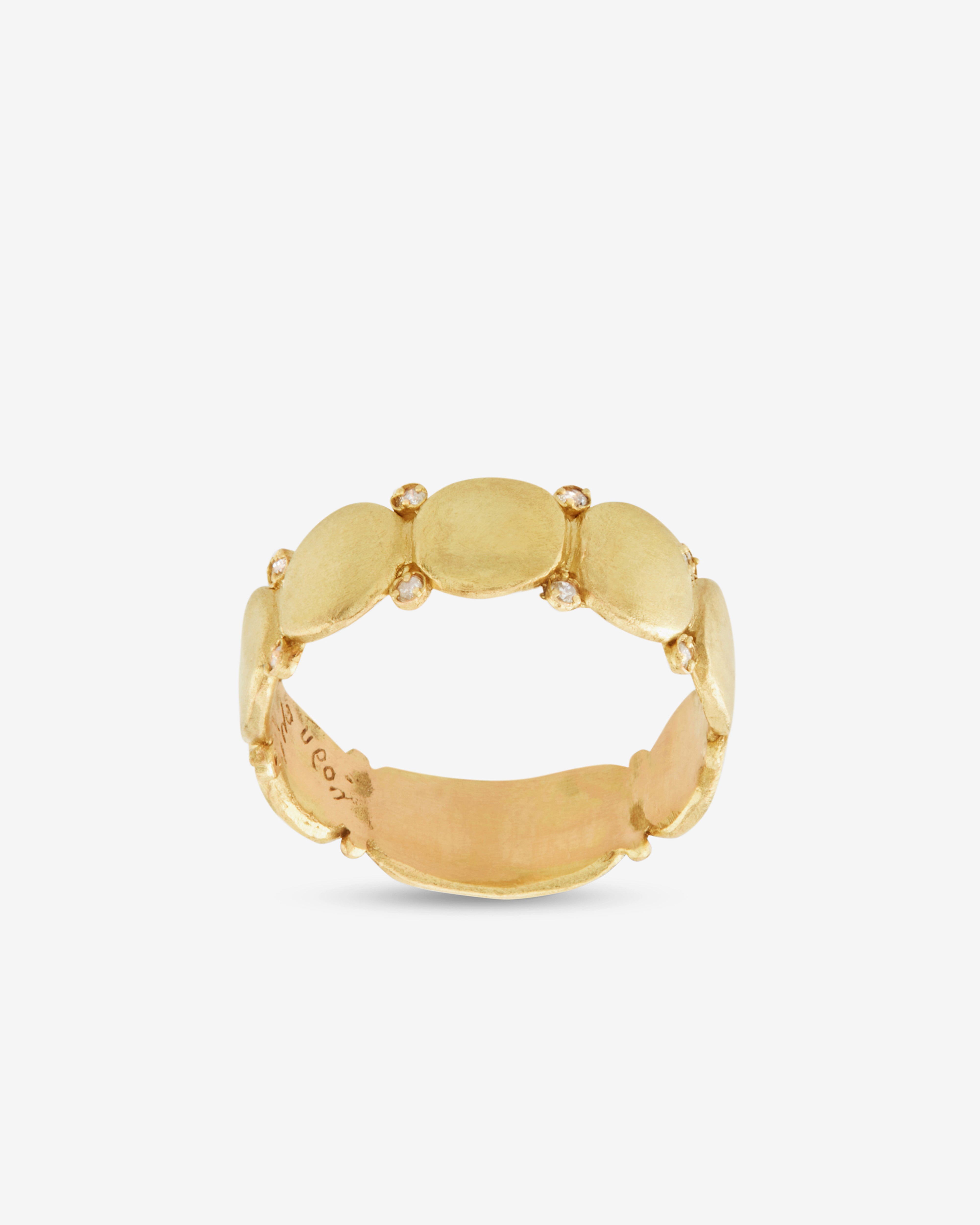 ノグチ　noguchi bijoux 14k フルエタニティーリング Noguchi Bijoux: Plate Eternity Ring (Gold) | DSMNY E-SHOP