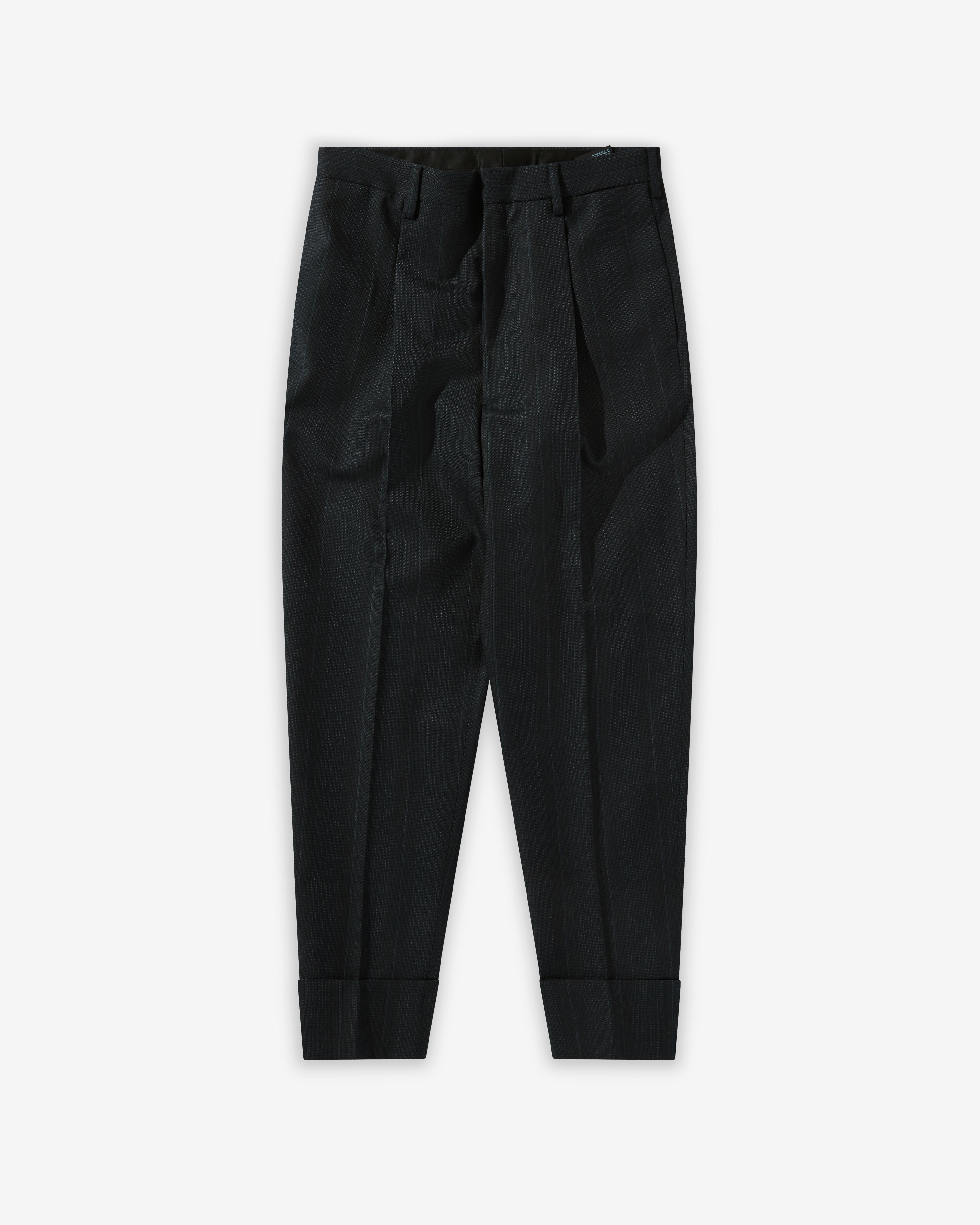 Prada 09ss wool slacks navy ストレート ワイド Prada: Men's Wool Pants (Navy) | DSMNY E-SHOP