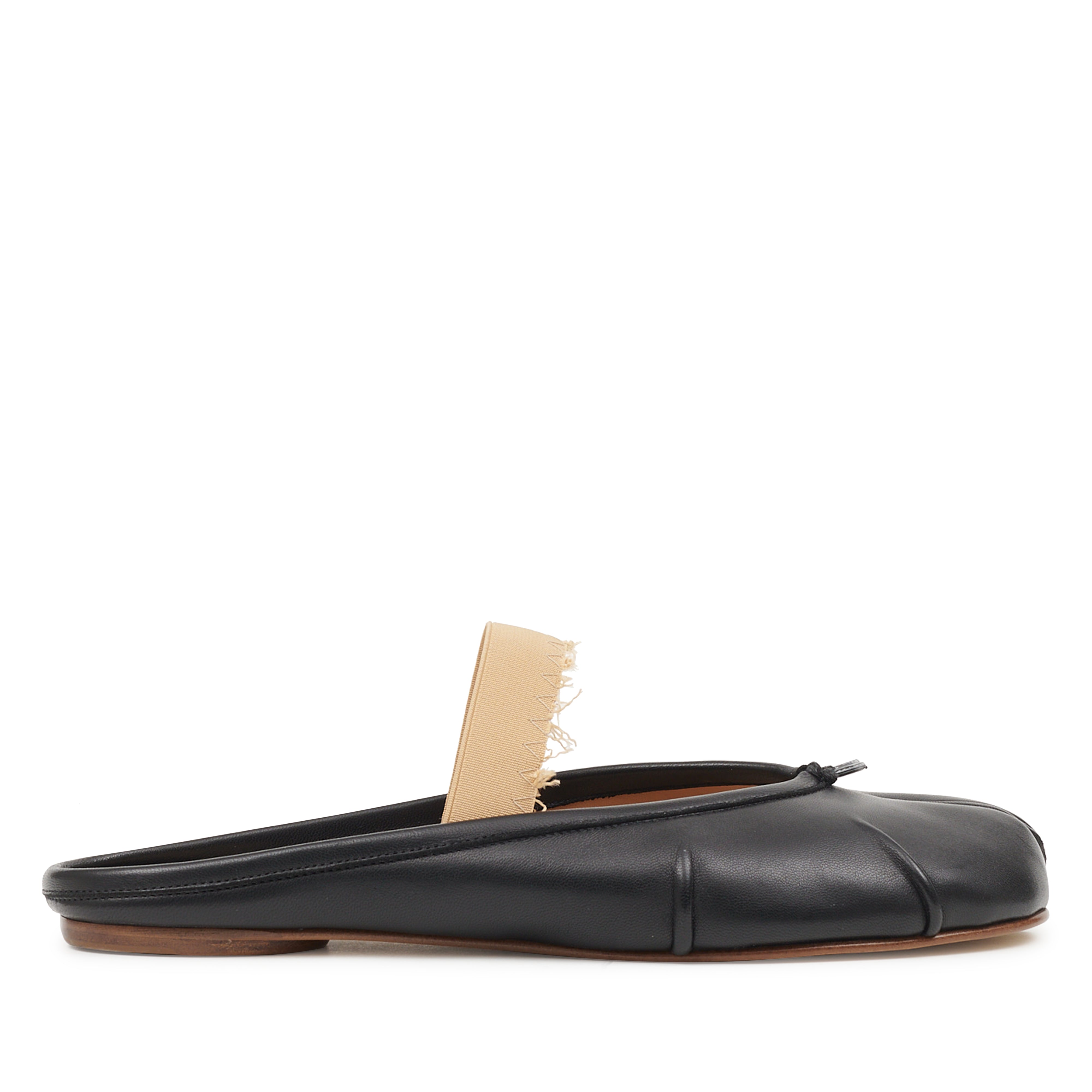 Maison Margiela - Women's Tabi Ballerina Mule - (Black/Nude)