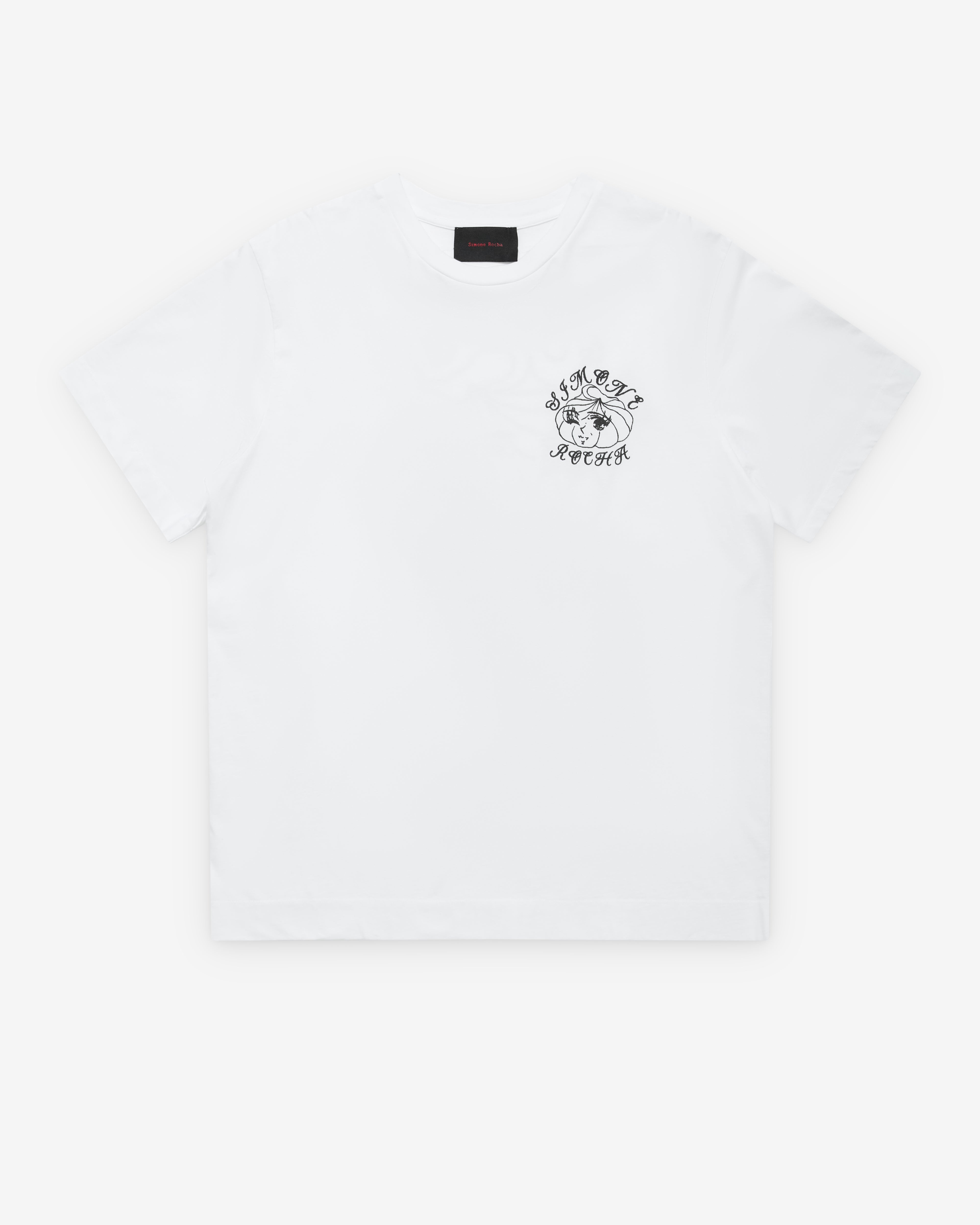 Simone Rocha: Men's Ming Ming T-Shirt (White) | DSMNY E-SHOP