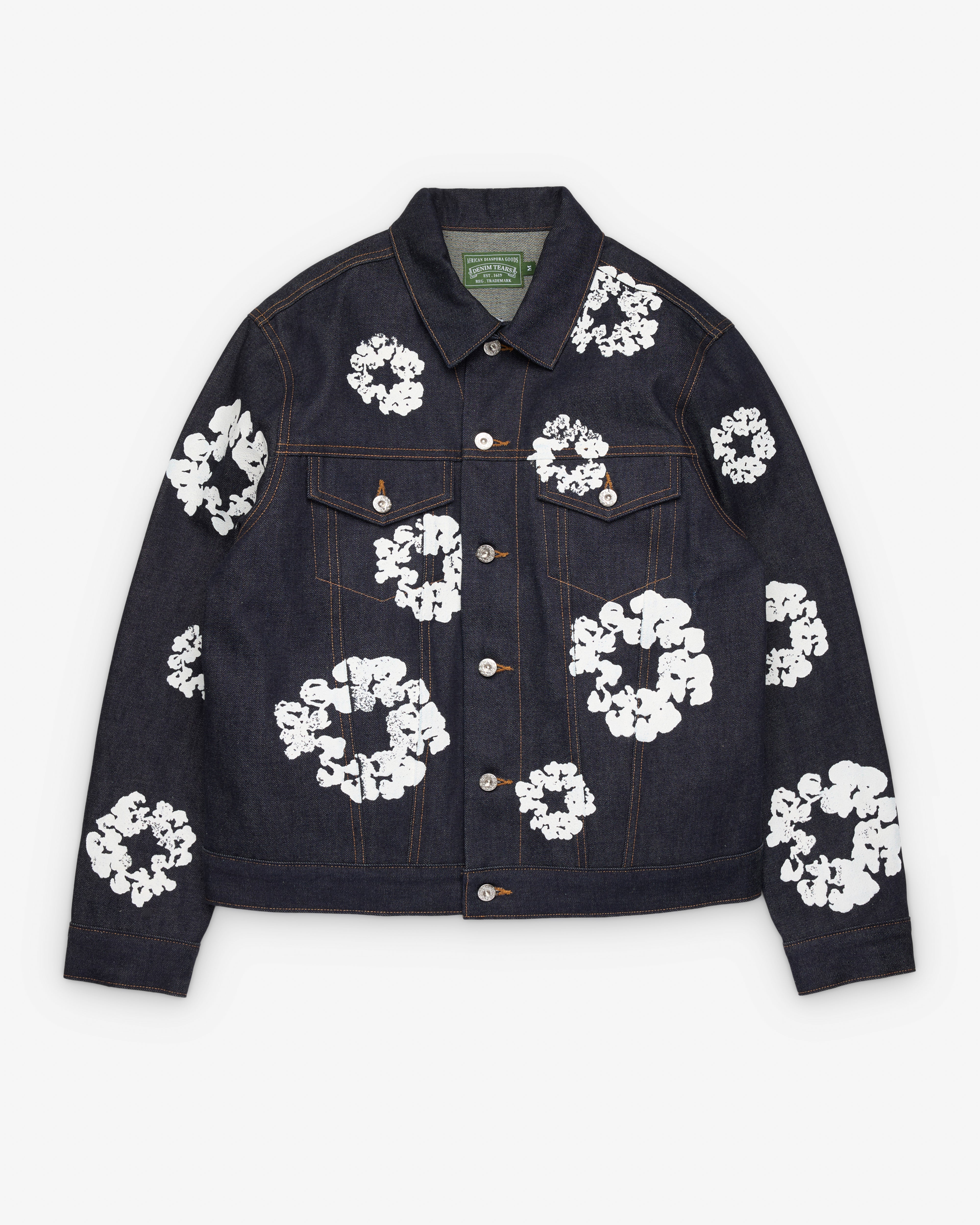 Denim Tears: Men's Selvedge Denim Jacket (Selvedge) | DSMNY E-SHOP