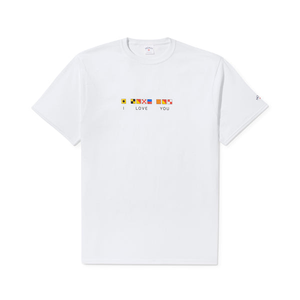 Noah - Men's I Love You T-Shirt - (White)