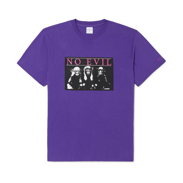 Noah - Men's No Evil T-Shirt - (Purple)