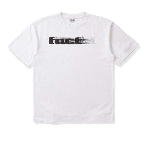 Fuct - Men's OG Blurred Logo T-Shirt - (White)