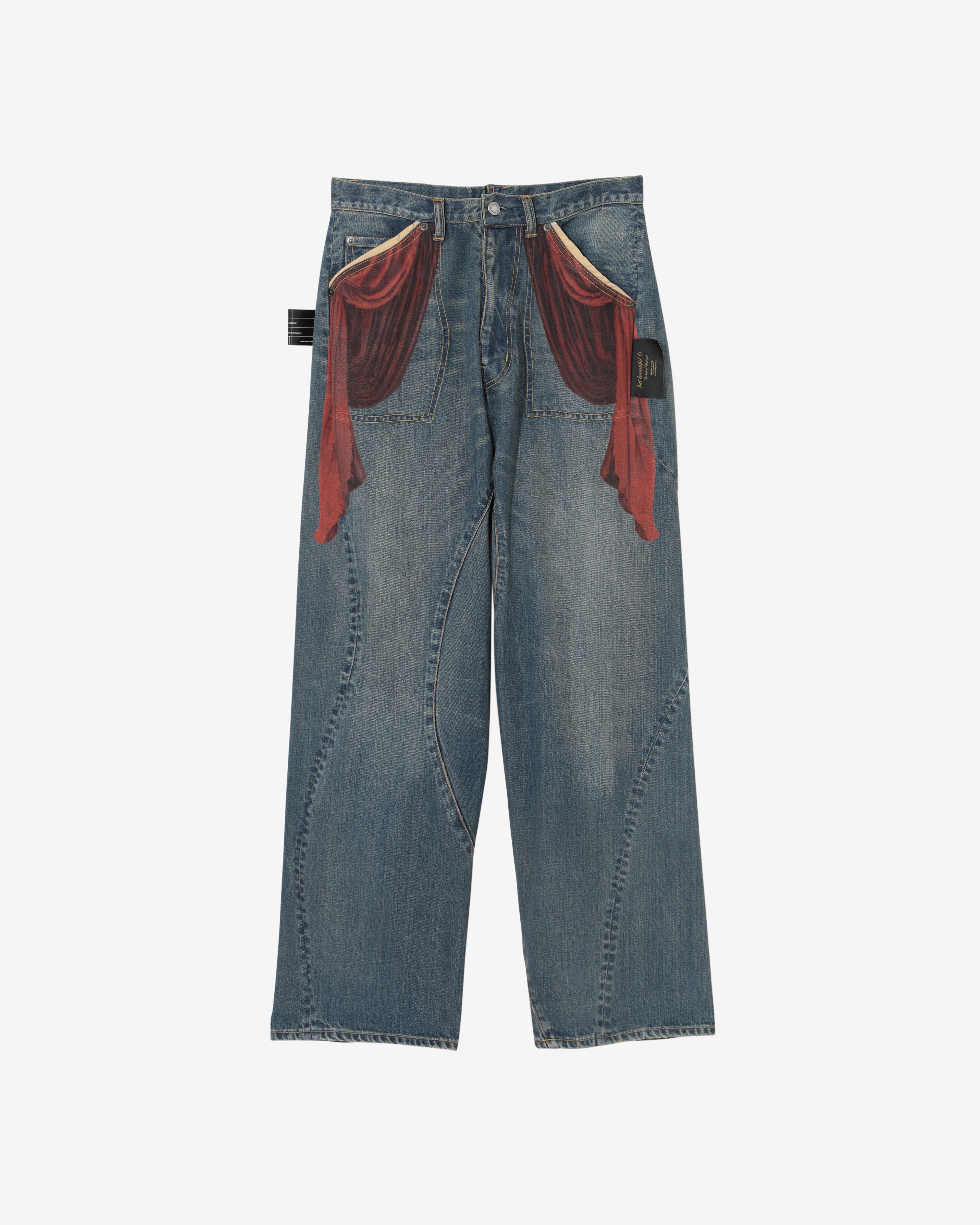 Undercover: Women's Curtain Jeans (Indigo) | DSMNY E-SHOP