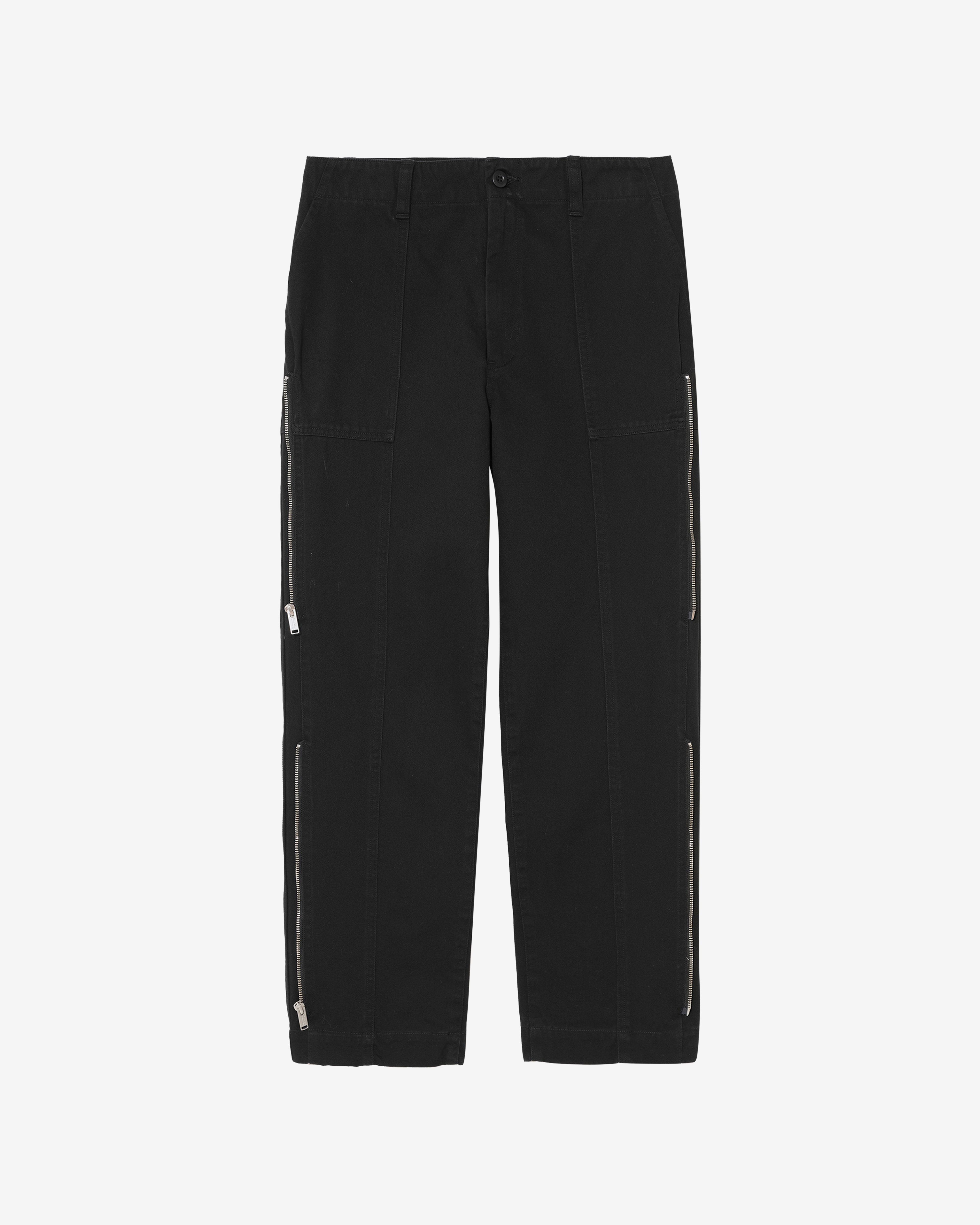 Undercover: Men's Zipper-Detailed Pants (Black) | DSMNY E-SHOP