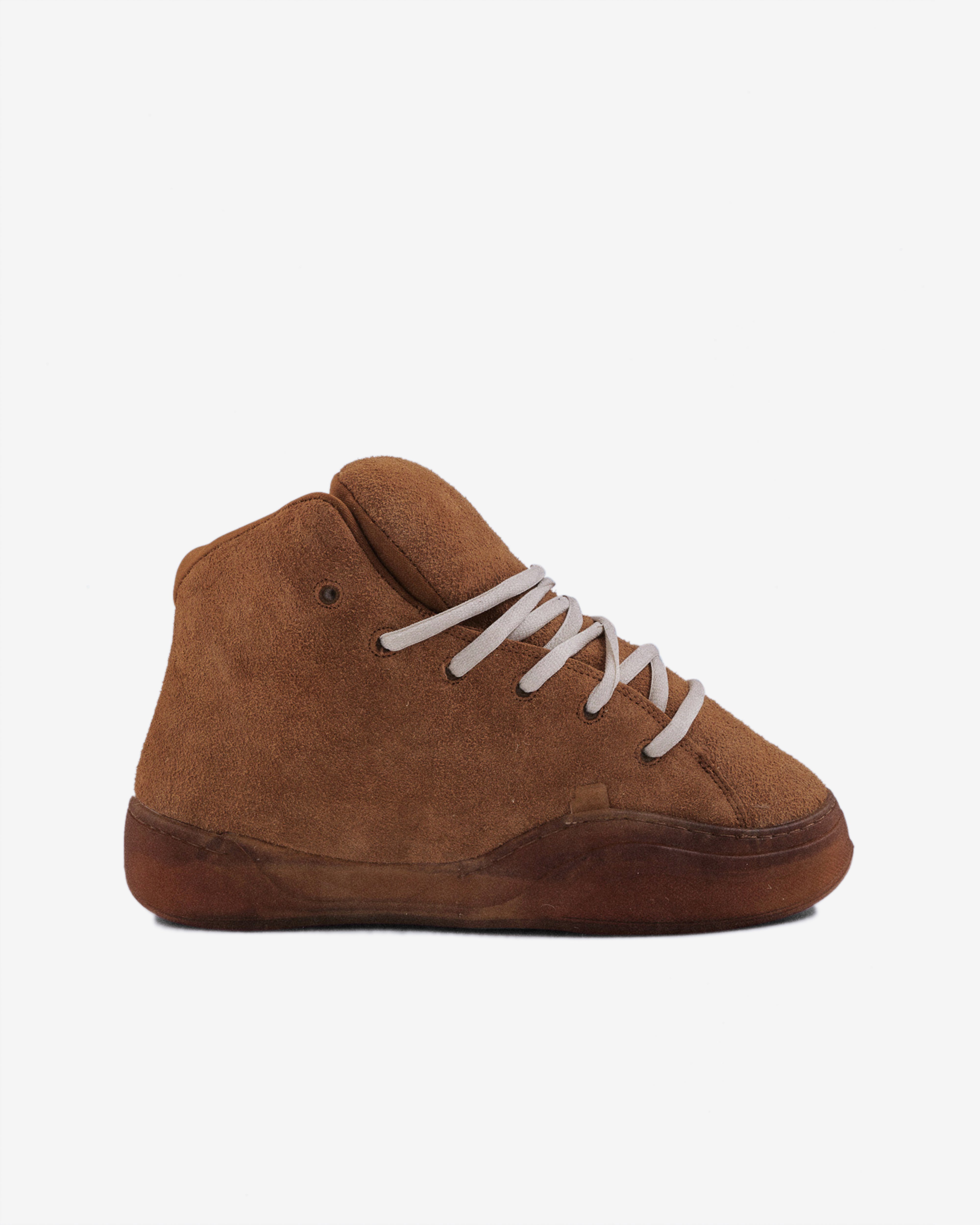 ERL: Men's Vamp High Sneakers (Natural) | DSMNY E-SHOP