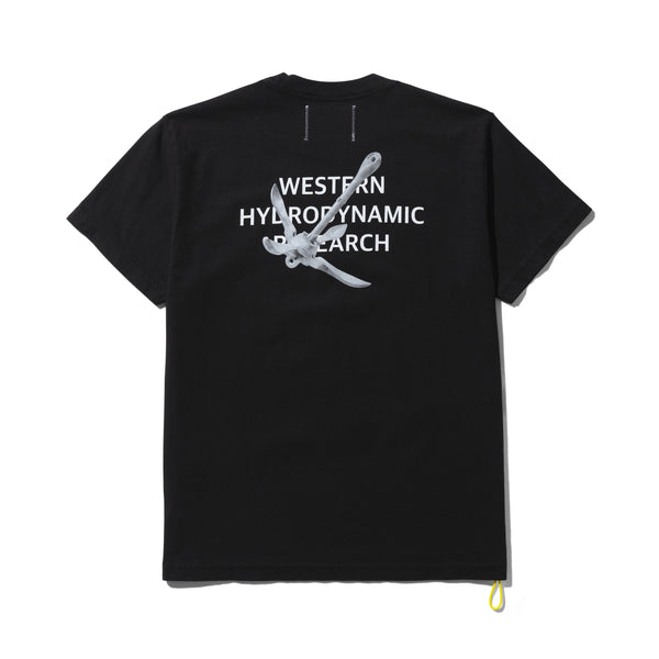 Western Hydrodynamic Research - Men's Anchor T-Shirt - (Black)