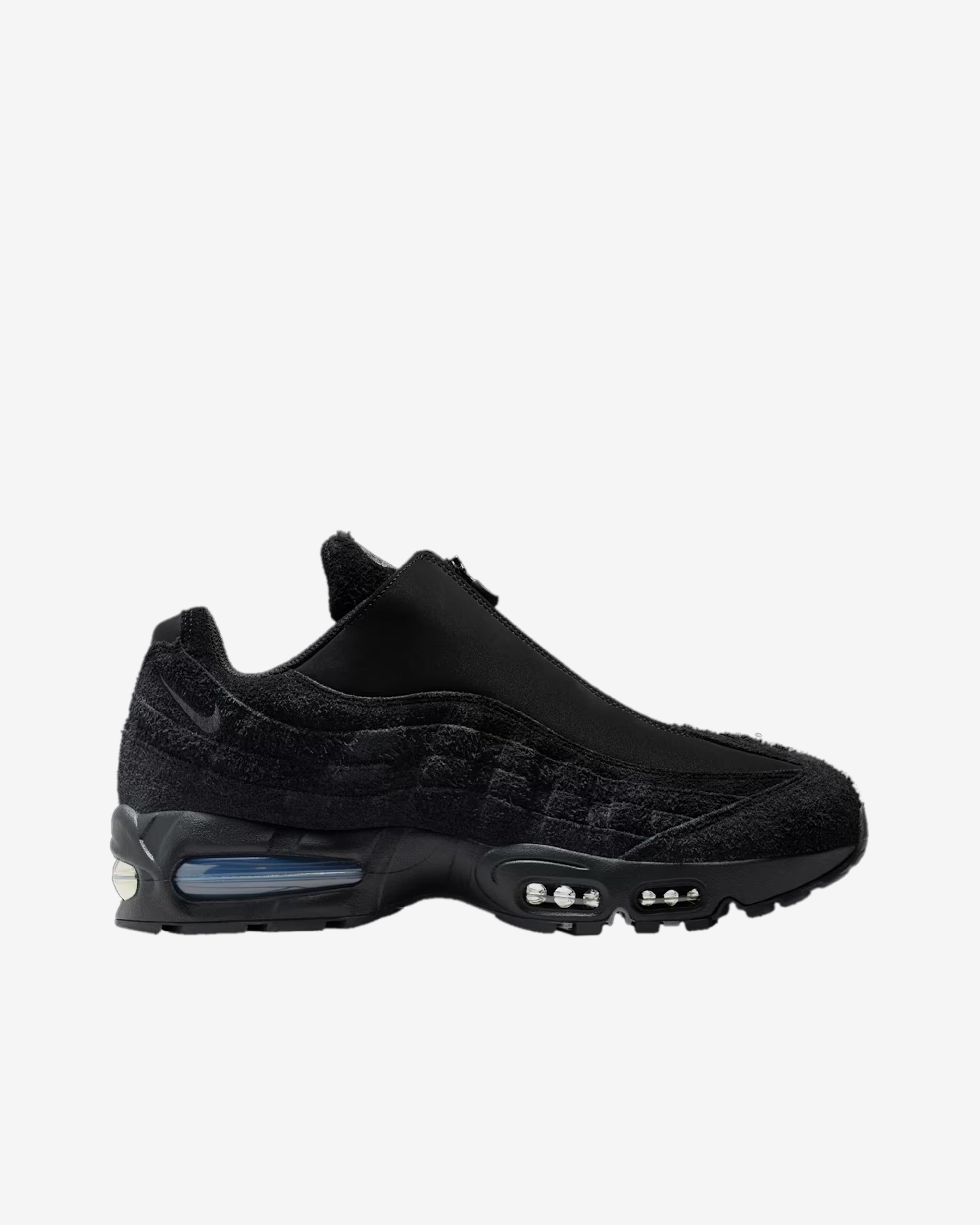 Nike: Men's Air Max 95 Big Bubble Zip Sneakers (Black) | DSMNY E-SHOP