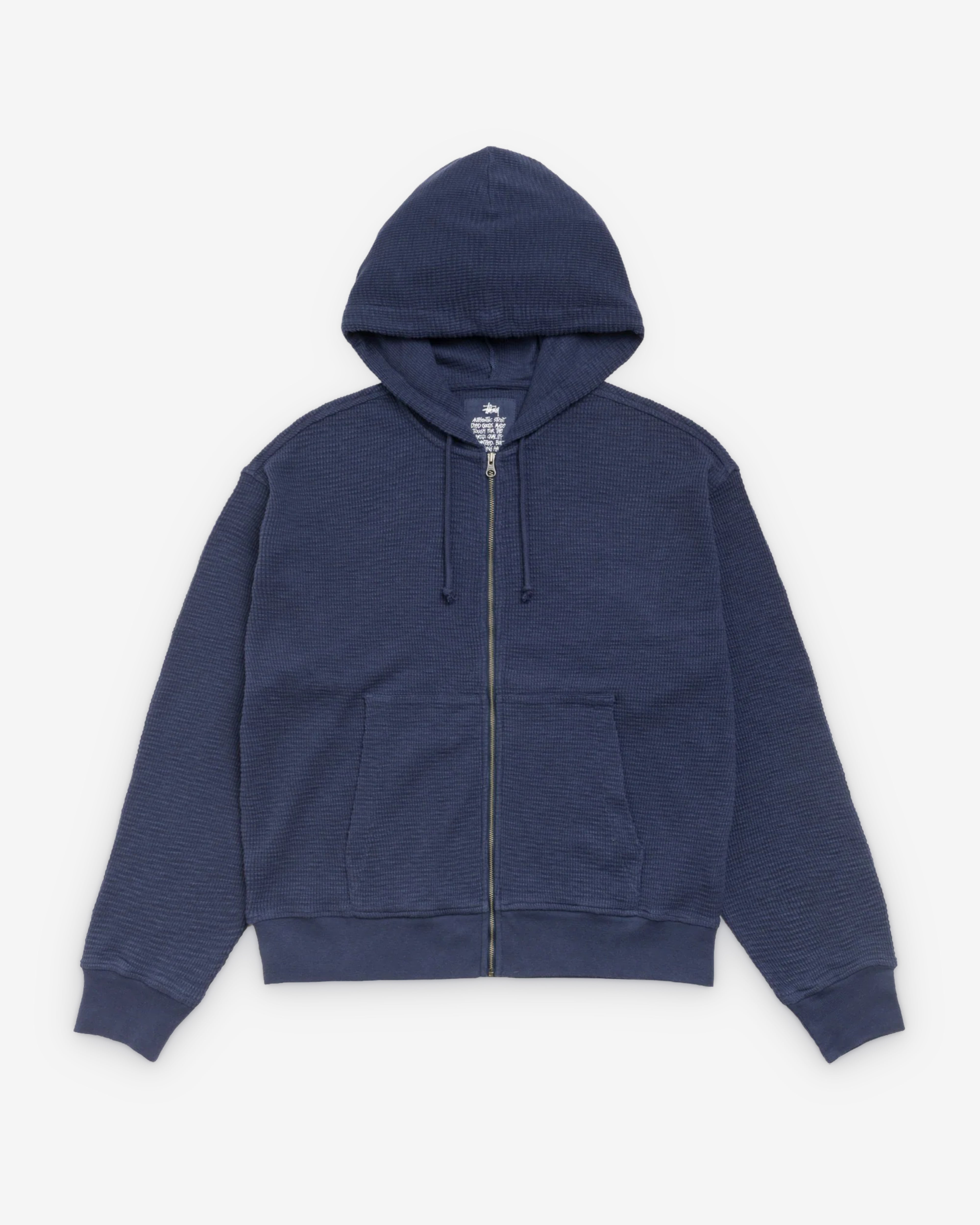 Stüssy: Men's Light Weight Thermal Hood (Navy) | DSMNY E-SHOP