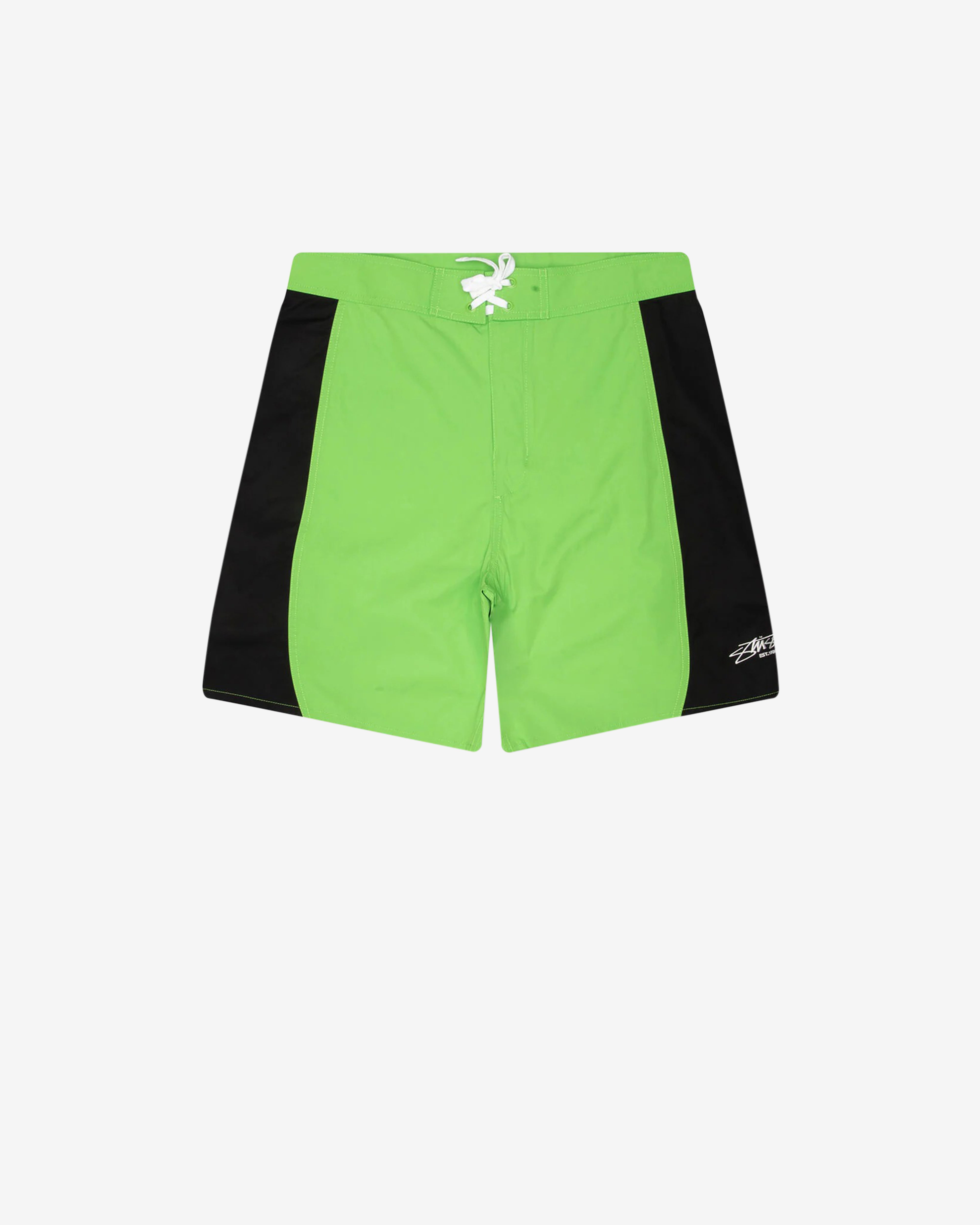 Stüssy: Men's Curved Panel Board Short (Green) | DSMNY E-SHOP