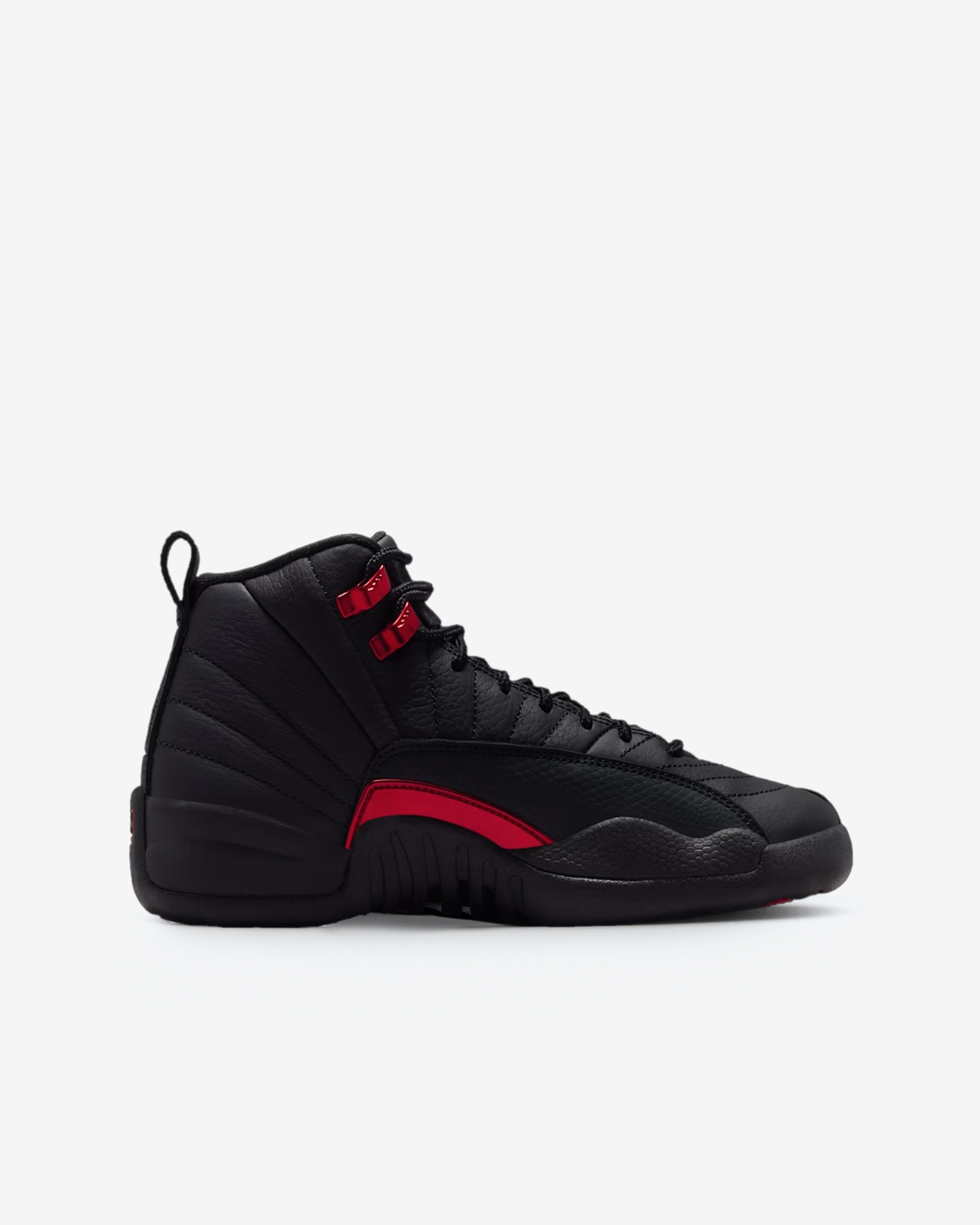 ナイキ　Nike Air Jordan 12 黒赤 シューズ Nike: Air Jordan 12 Retro GS Sneakers (Black/Red) | DSMNY E-SHOP