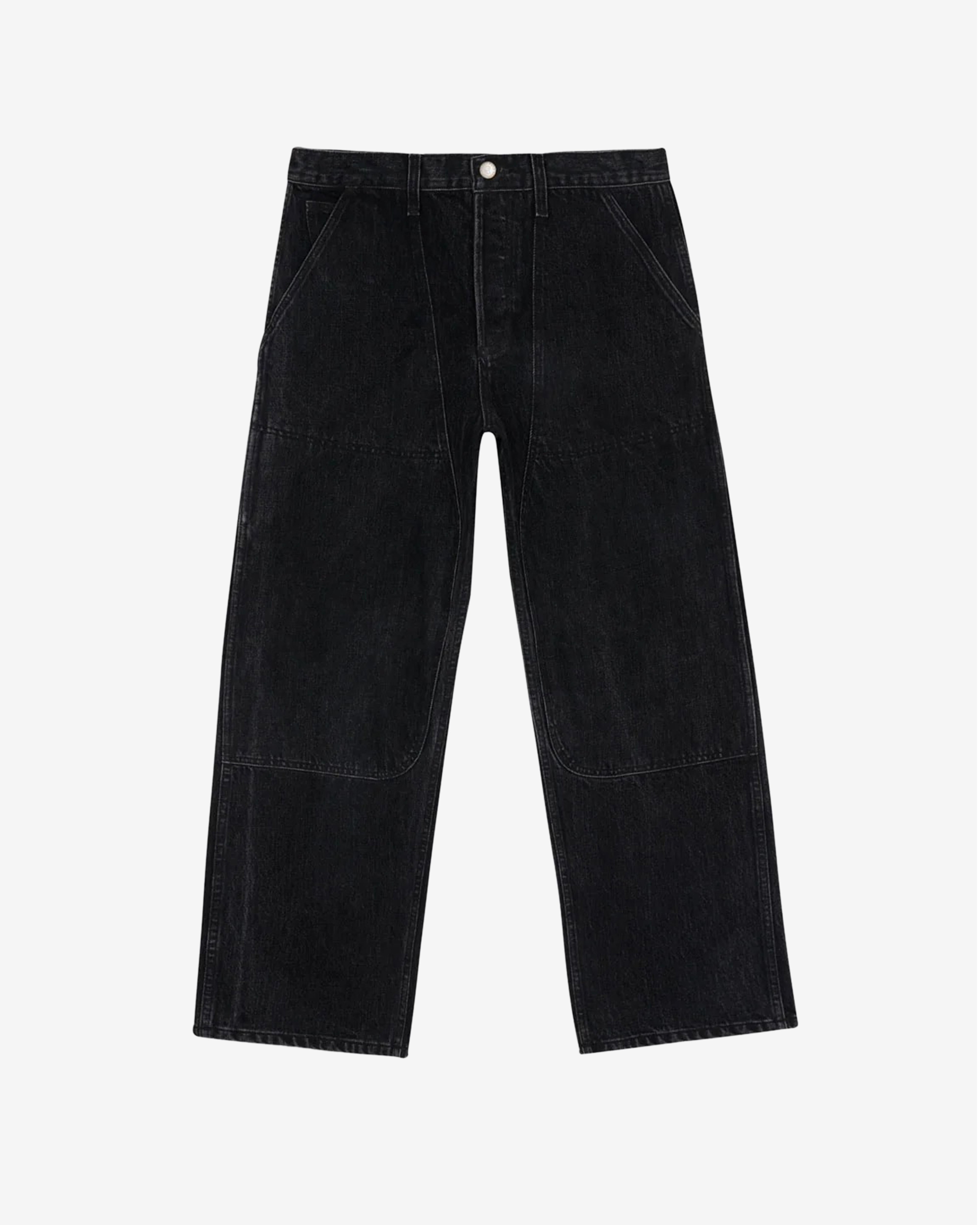 Brain Dead: Men's Type 02 14.5oz Denim Pant (Washed Black) | DSMNY