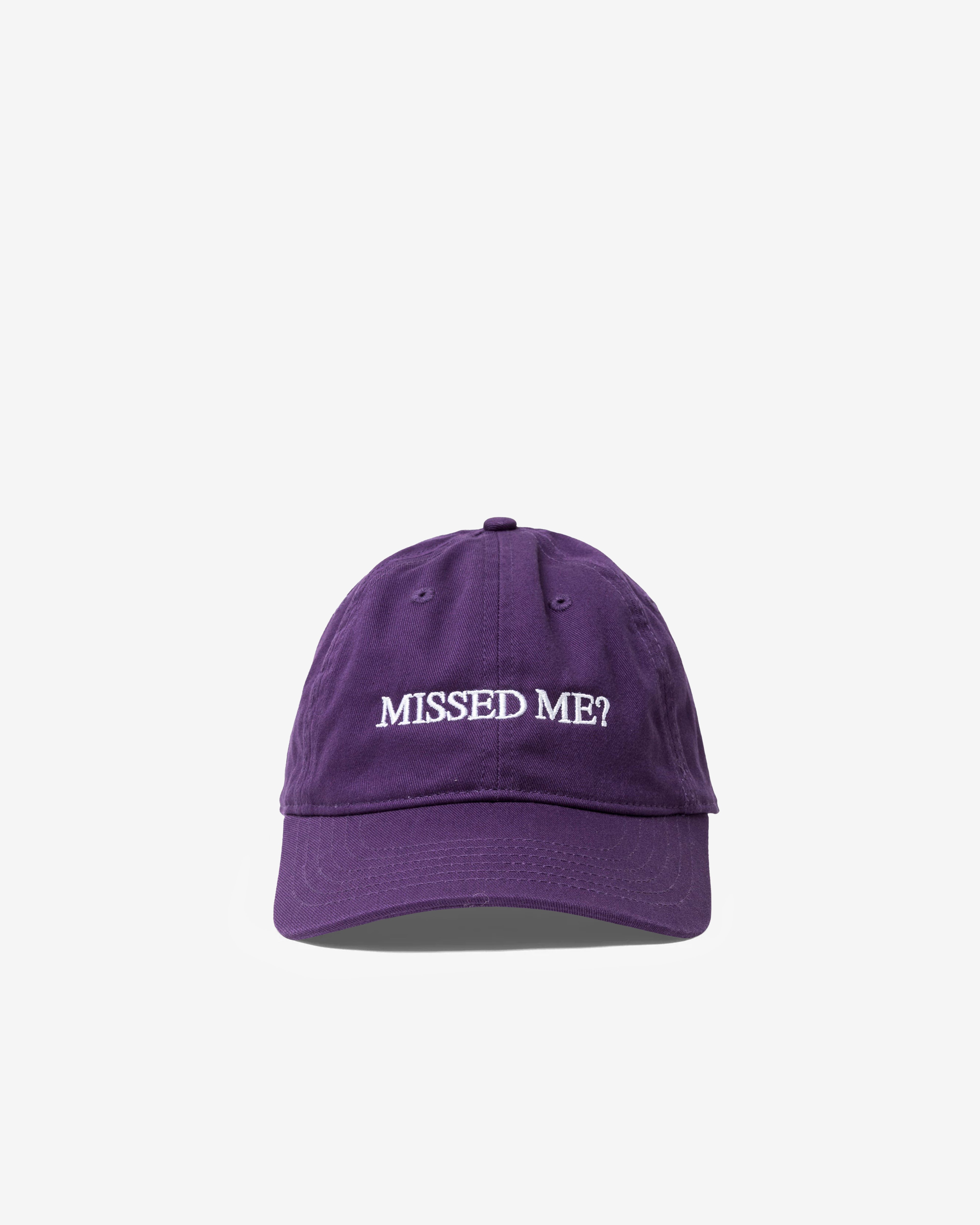 Idea: Missed Me? Hat (Purple) | DSMNY E-SHOP