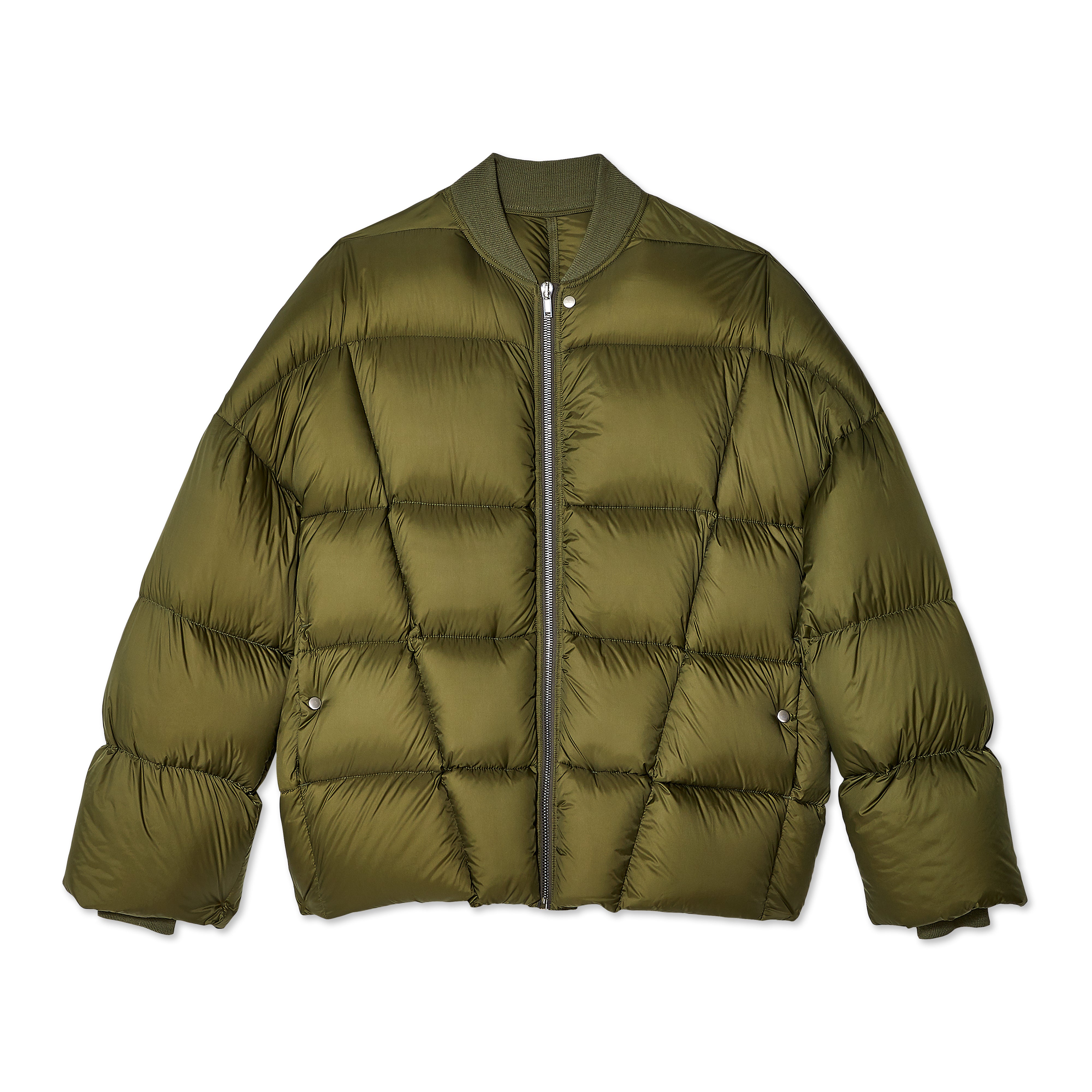 Rick Owens - Men’s Woven Down Flight Jacket - (Green)