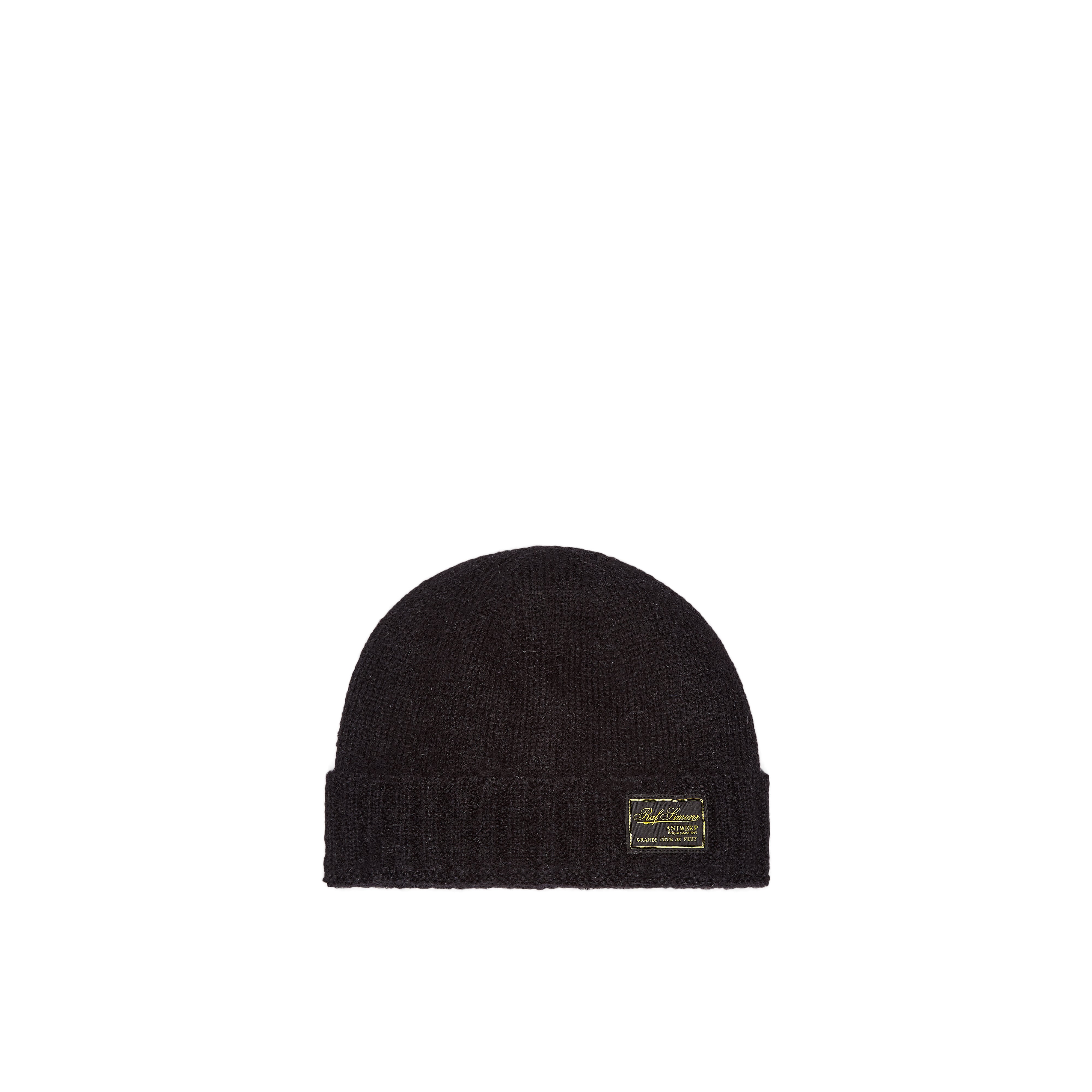 今ならほぼ即納！ 新品 未開封 RAF SIMONS mohair beanie タグ付き