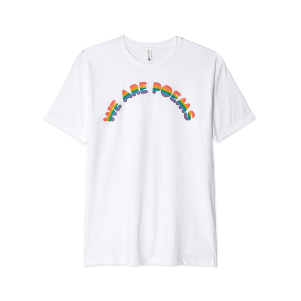 Out Of Order for Ukraine Pride - ’We Are Poems’ Tee - (White)